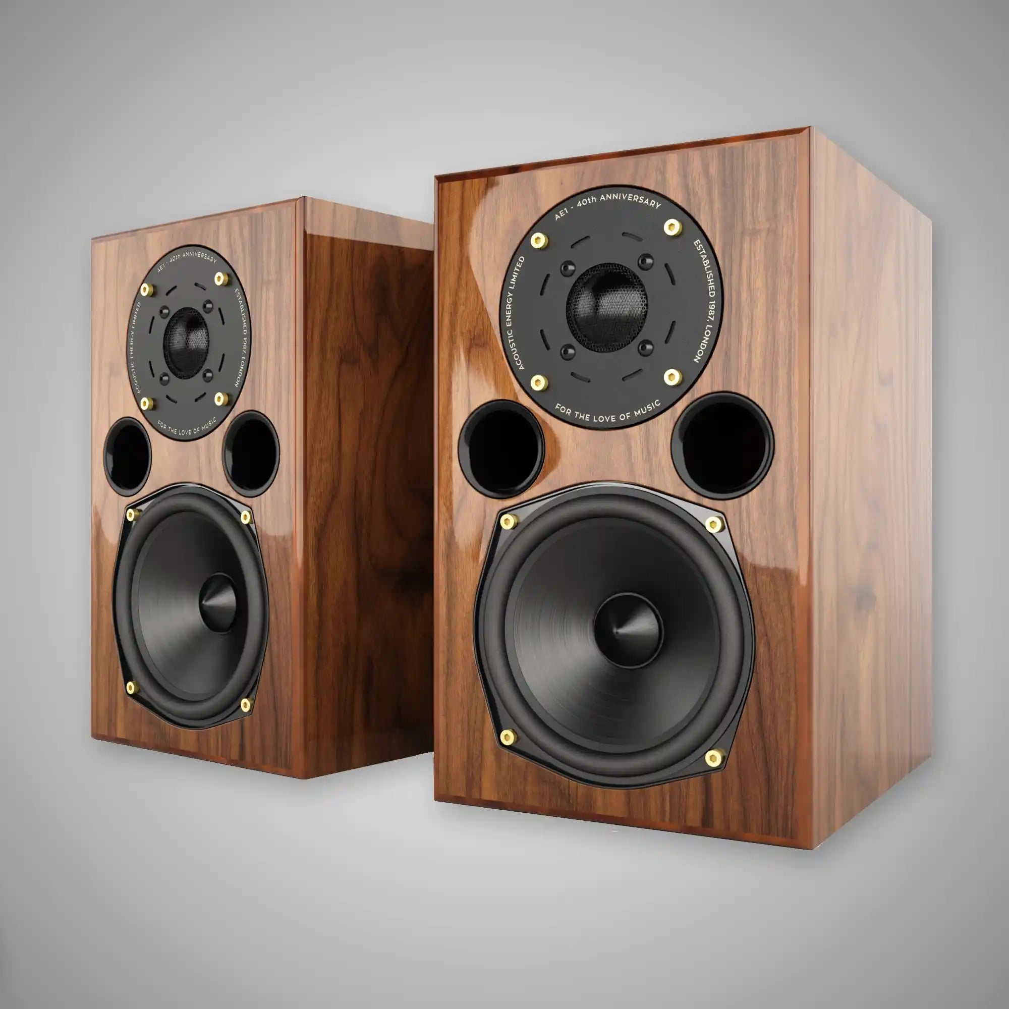 Acoustic Energy AE1 Bookshelf Speaker Walnut - DOUGLAS HIFI