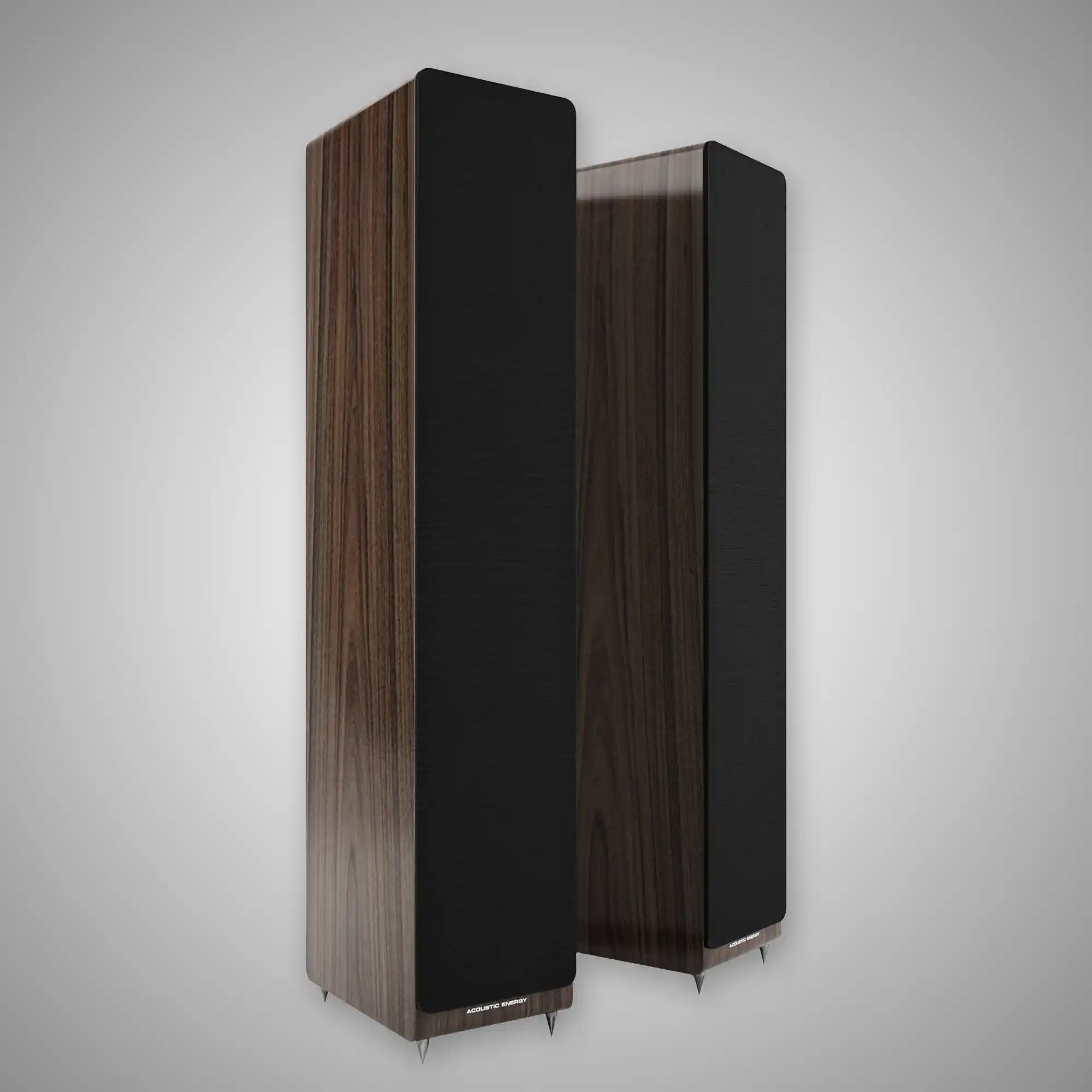 Acoustic Energy AE109.2 Floorstanding Speakers (Walnut with Grilles) - DOUGLAS HIFI