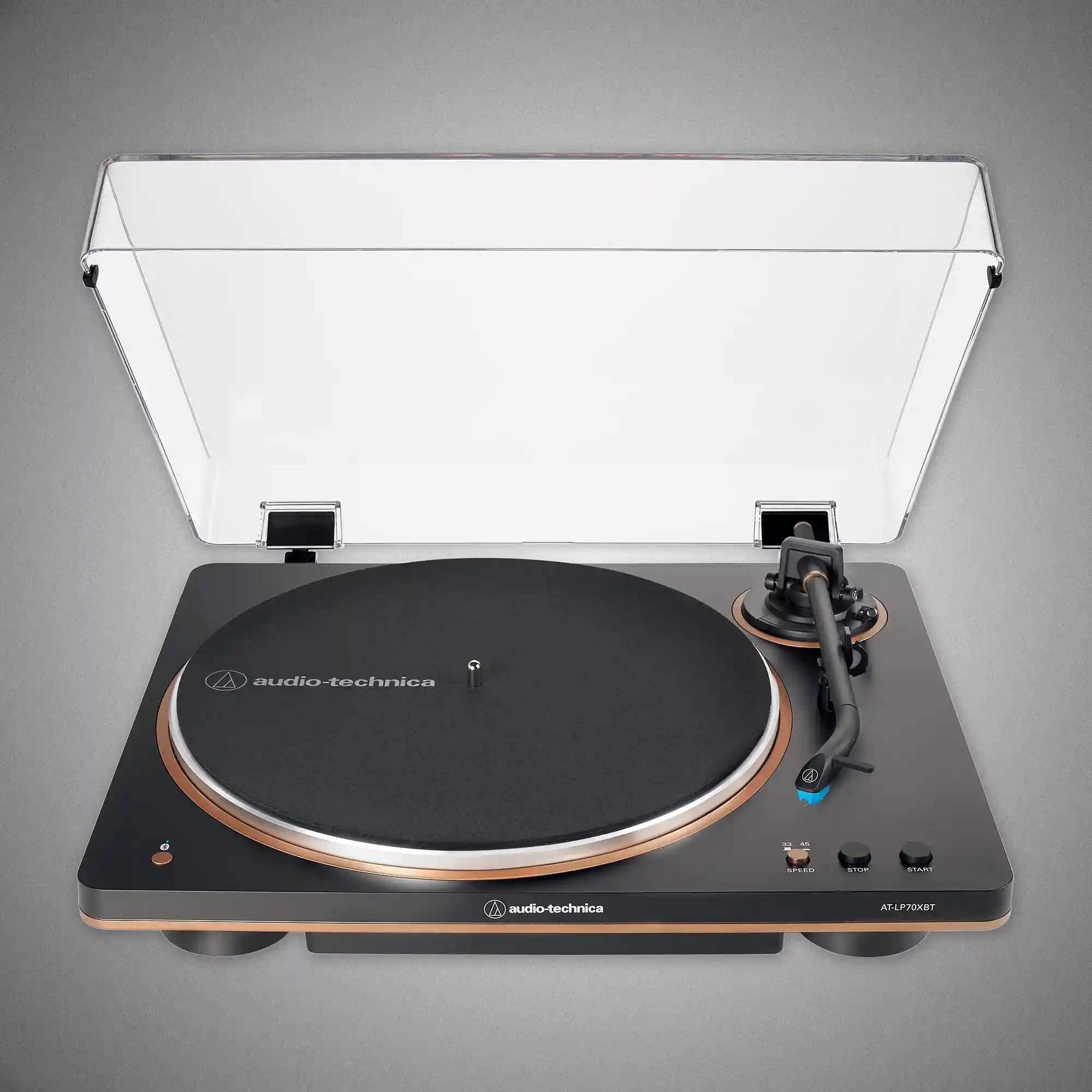 Audio Technica AT-LP70XBT Turntable Black/Bronze - DOUGLAS HIFI