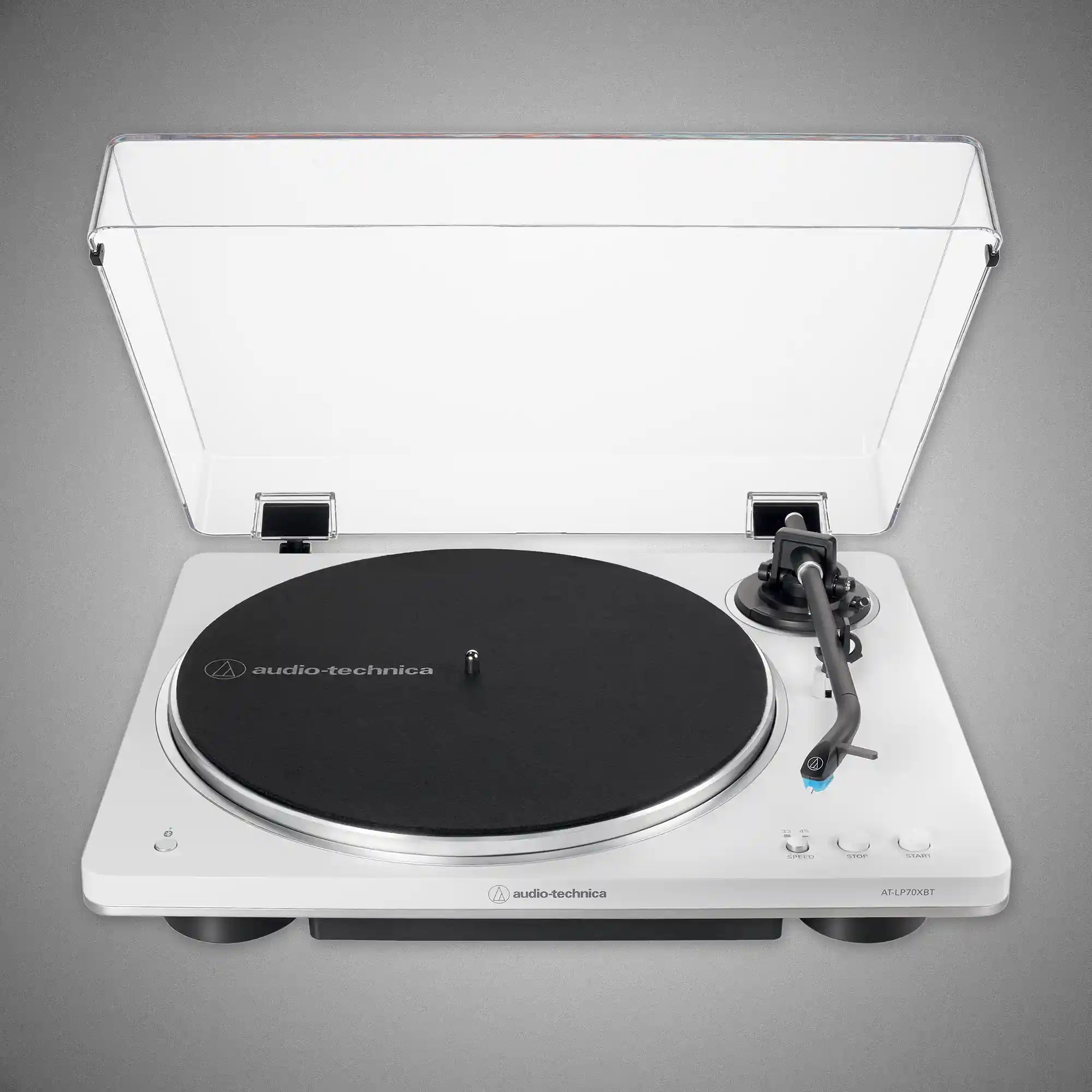 Audio Technica AT-LP70XBT Turntable White - DOUGLAS HIFI