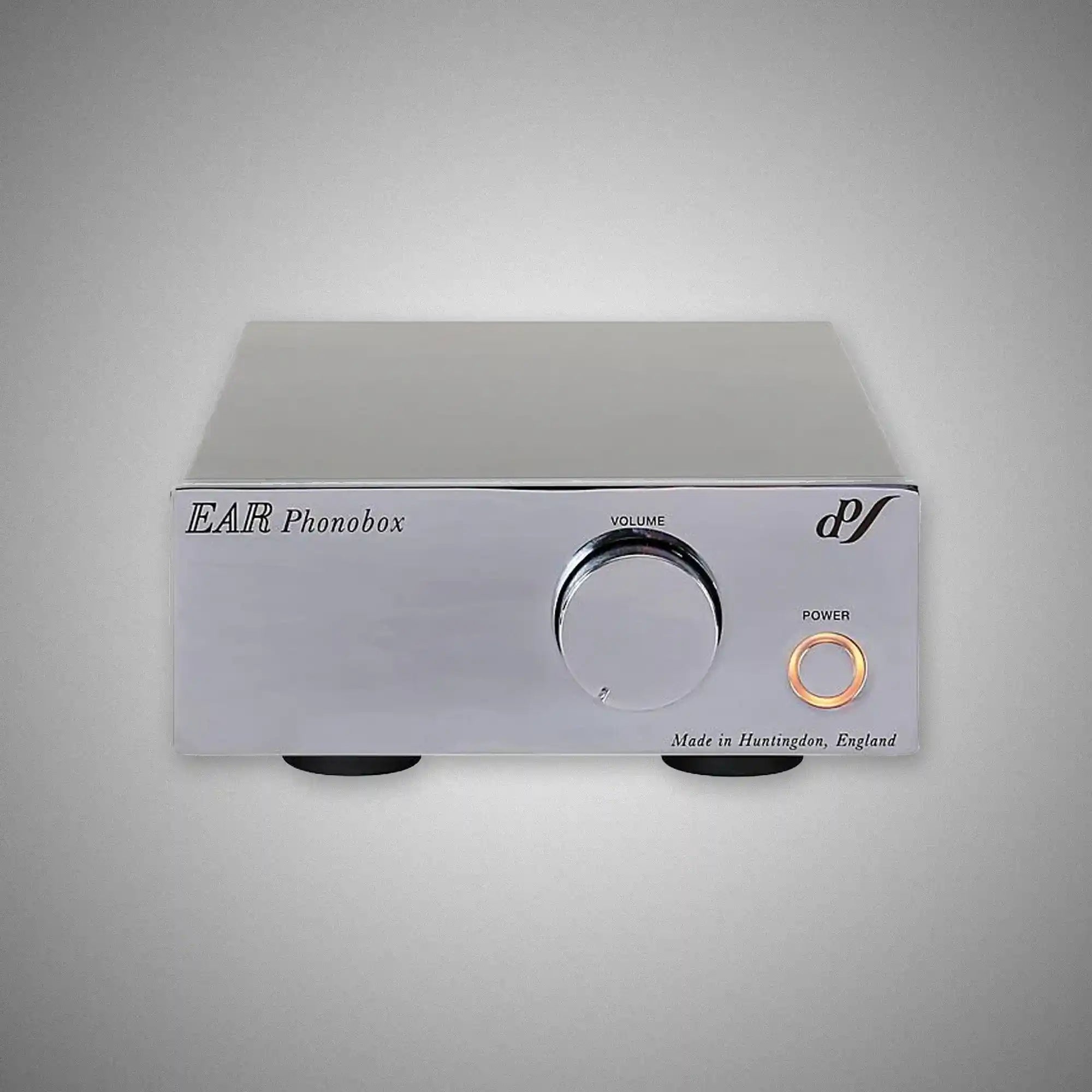 EAR Yoshino Phonobox (Chrome with Volume Control) - DOUGLAS HIFI