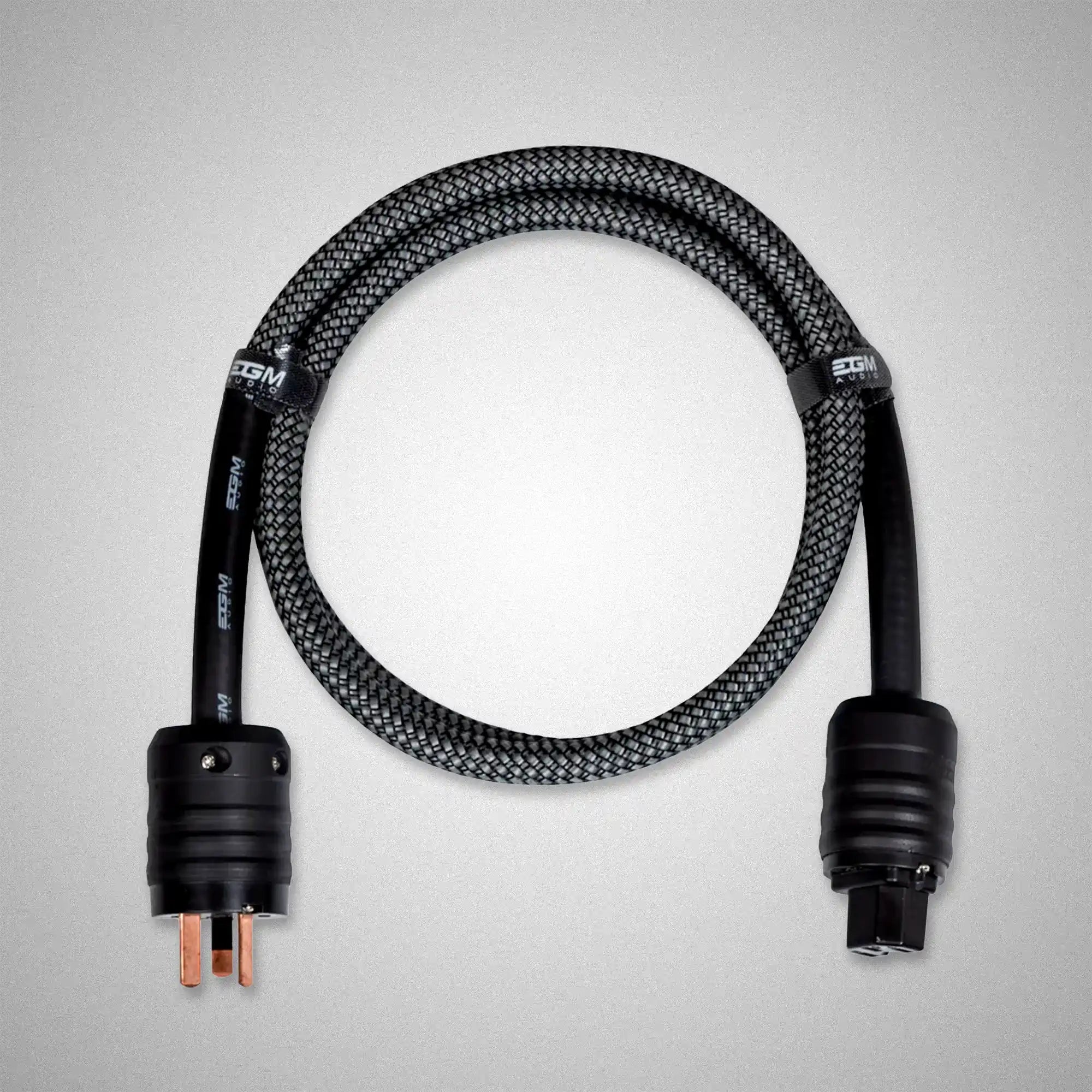 EGM Audio Black Pearl Power Cable (Top) - DOUGLAS HIFI