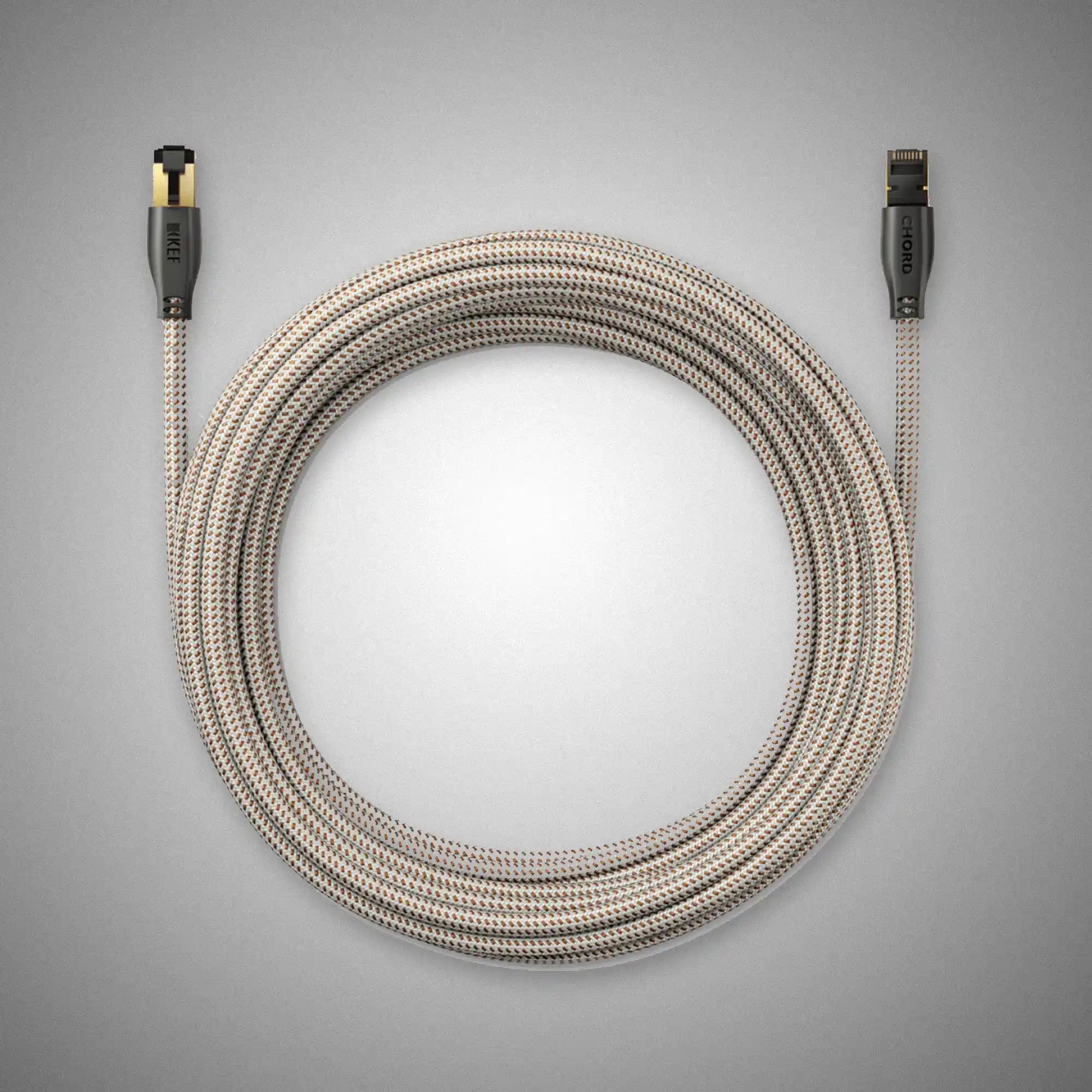 KEF K-Stream Interspeaker Cable FULL (White/Copper) - DOUGLAS HIFI