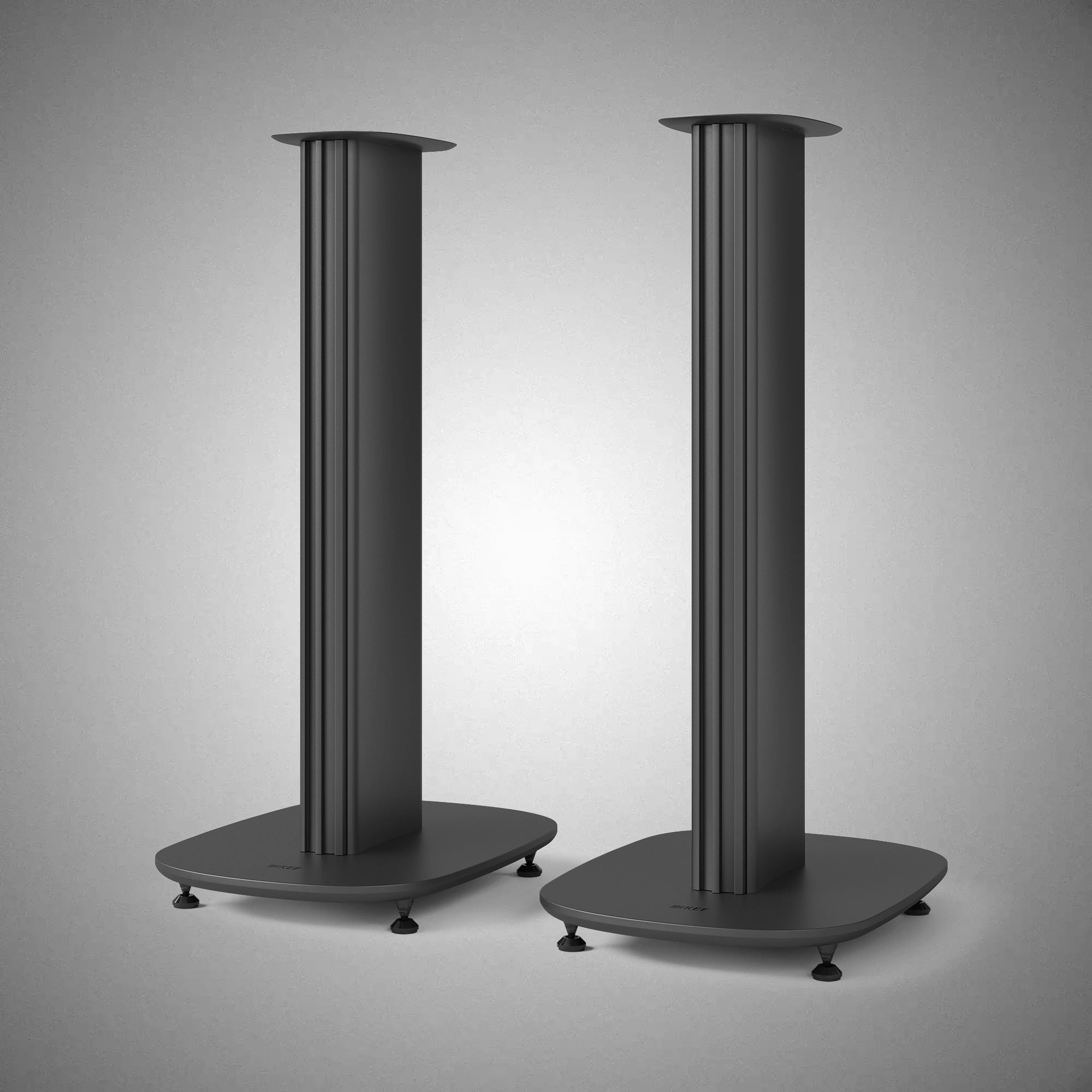 KEF LS-LUXE Speaker Stands Slate Grey - DOUGLAS HIFI