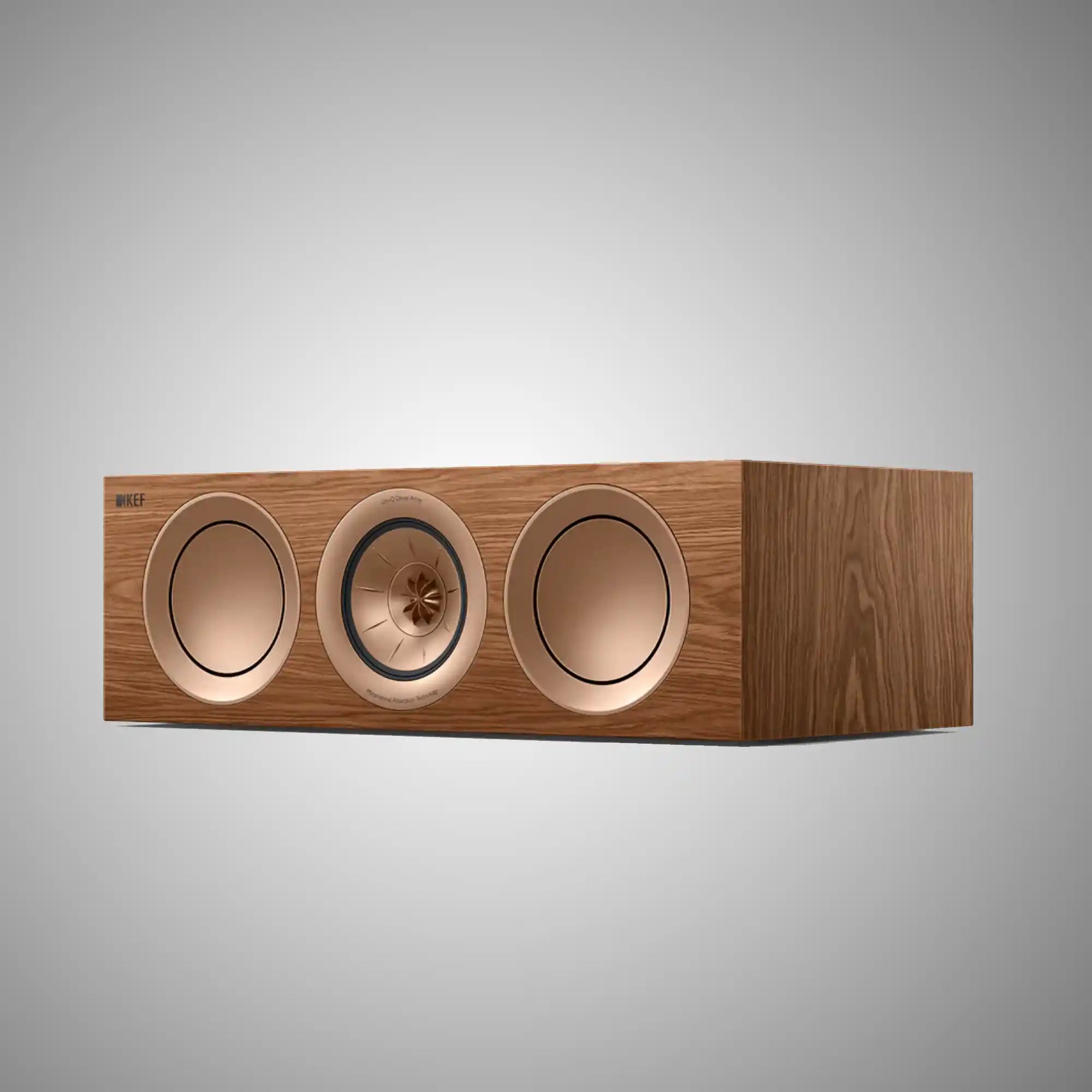 KEF R2 Meta Centre Speaker Walnut - DOUGLAS HIFI