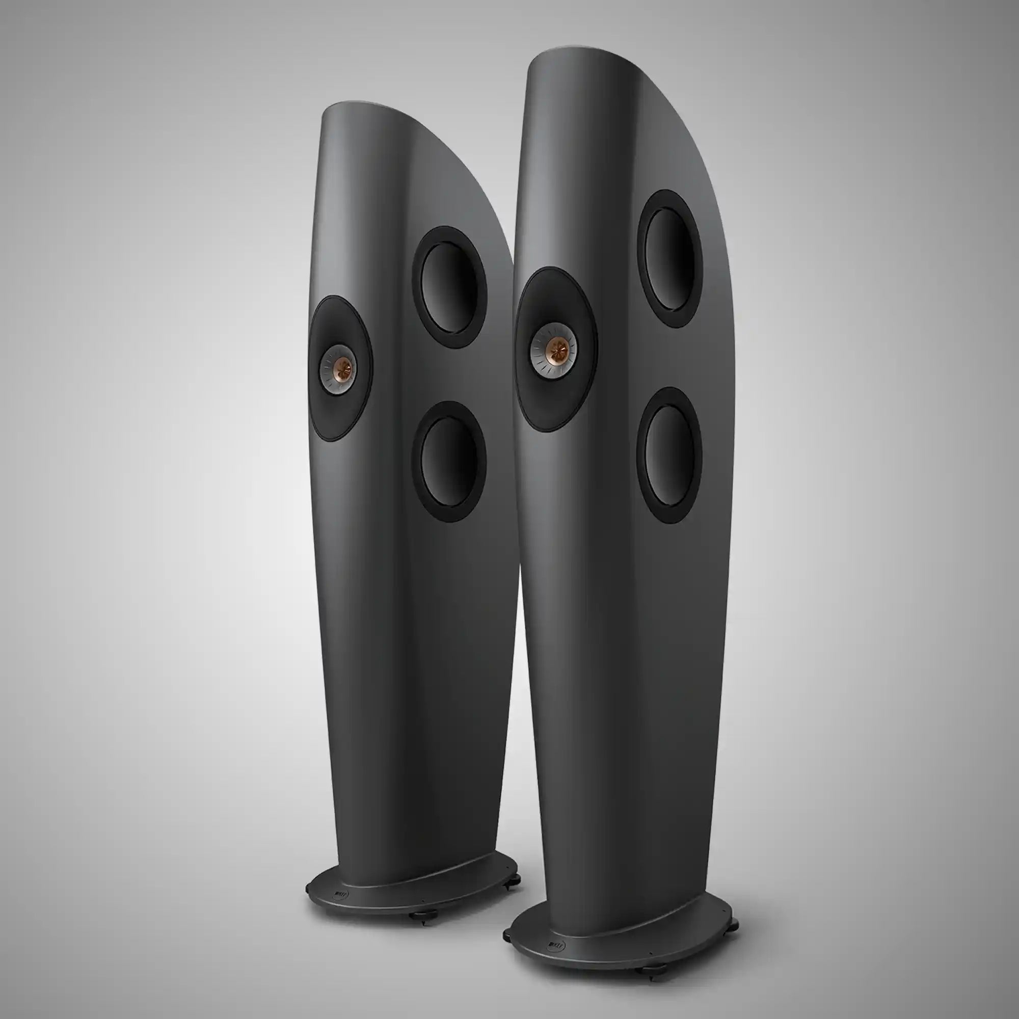 KEF Blade 1 Floorstanding Speakers Charcoal Grey/Bronze - DOUGLAS HIFI