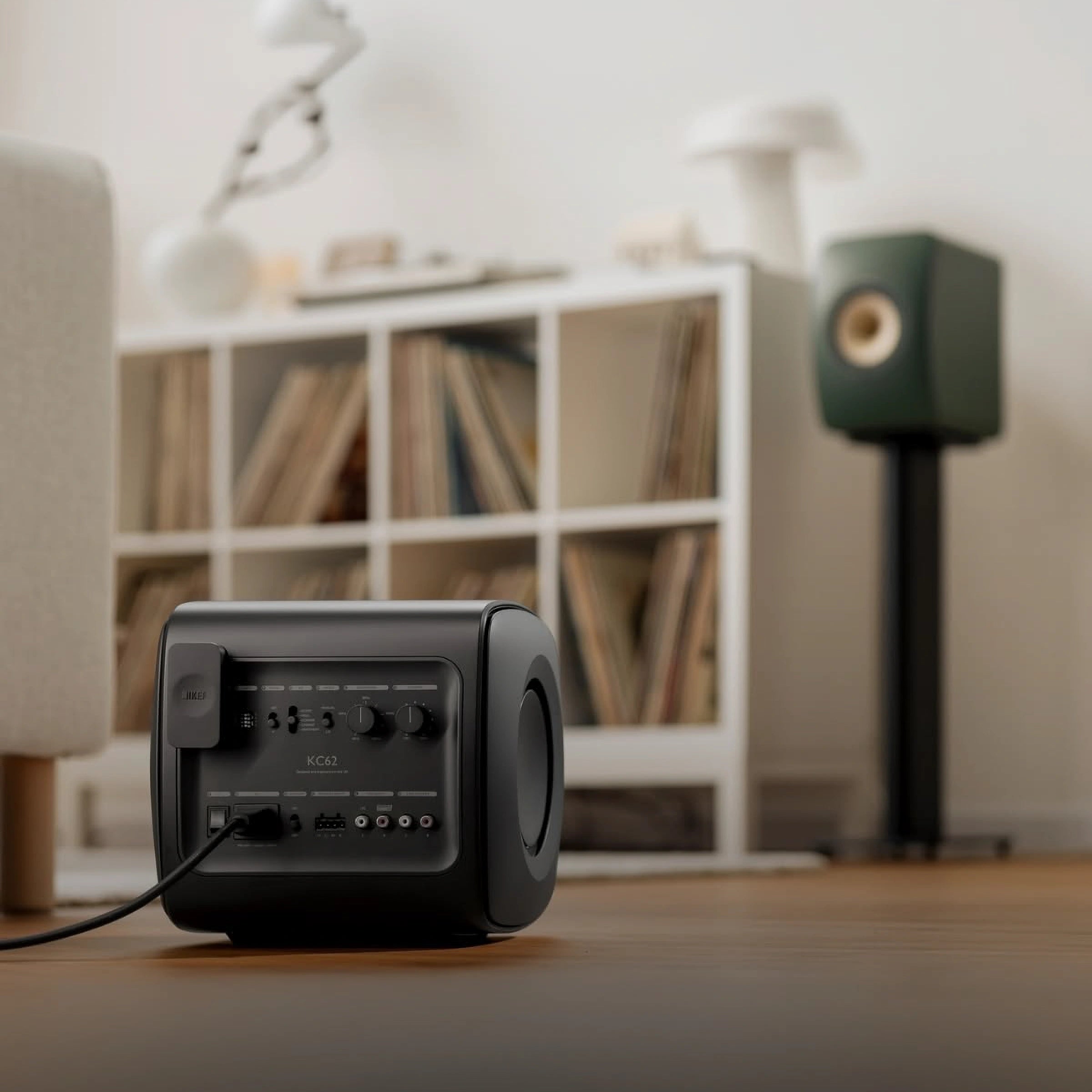 KEF KC62 Subwoofer (Rear Lifestyle) - DOUGLAS HIFI