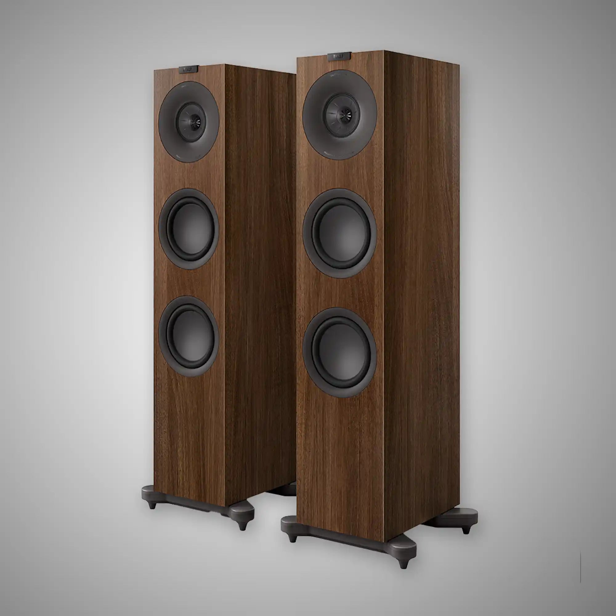 KEF Q7 Meta Speakers - WALNUT - DOUGLAS HIFI