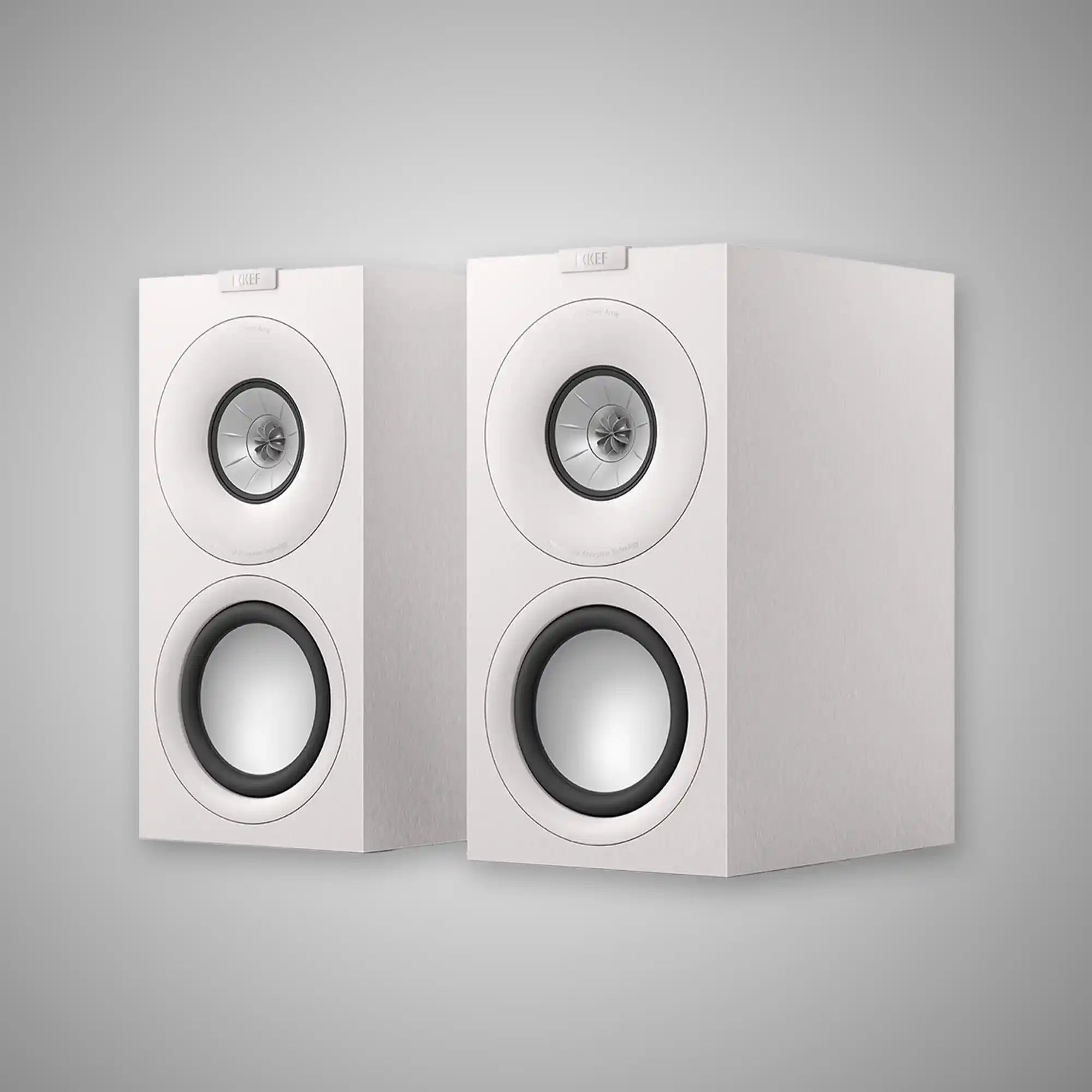 KEF Q Concerto Meta Bookshelf Speakers White - DOUGLAS HIFI