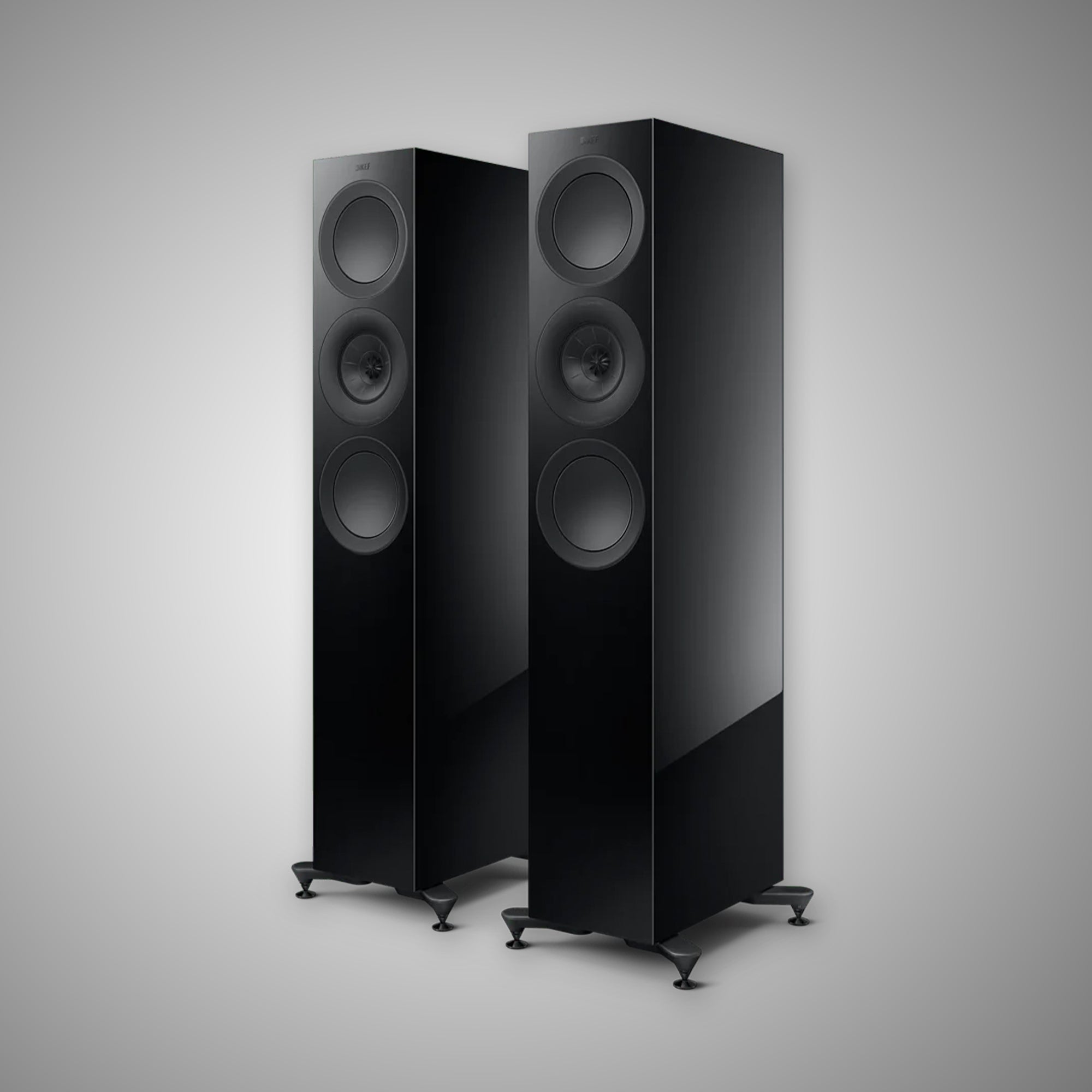 KEF R7 Meta Gloss Black Finish - Douglas HiFi Perth