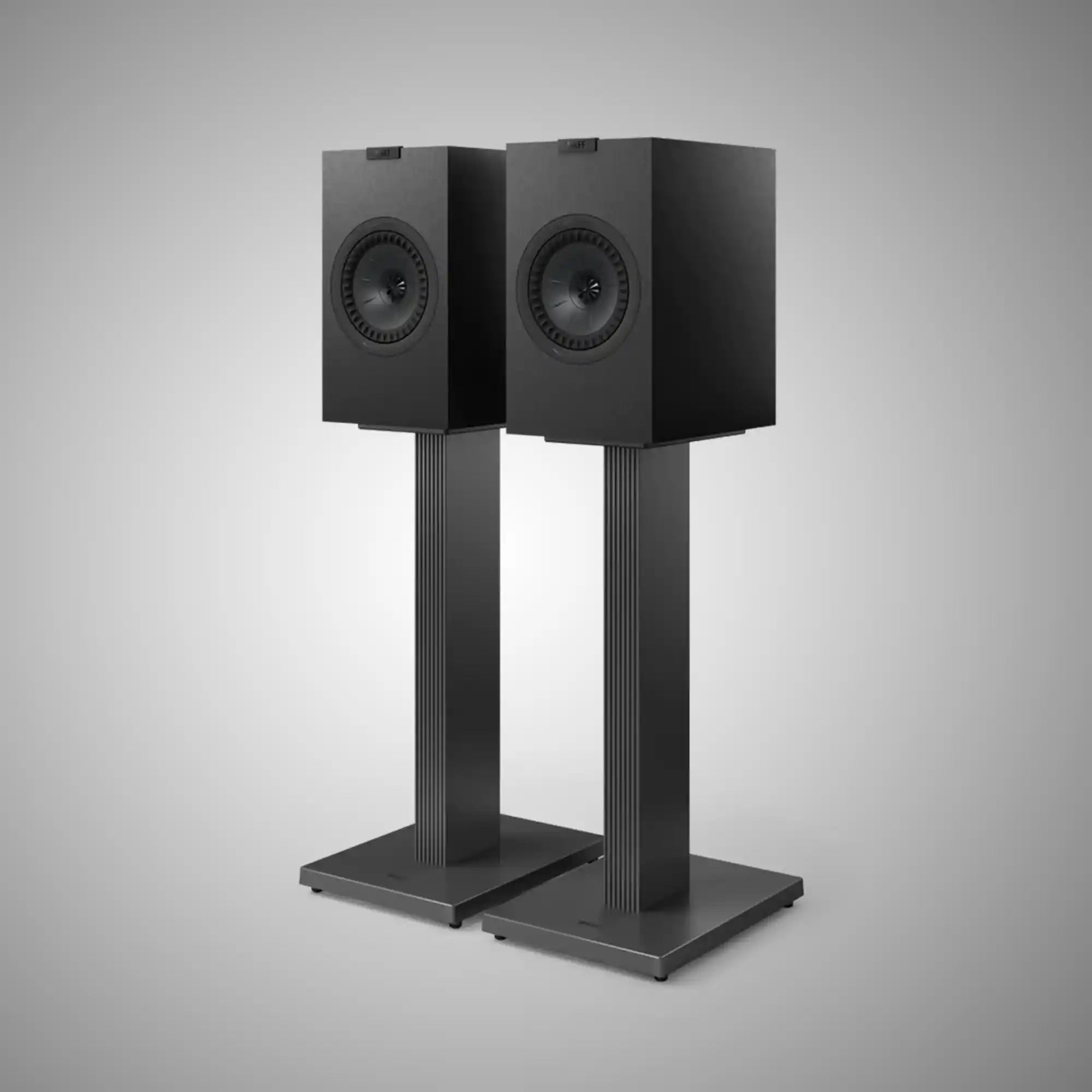 KEF SQ1 Stand for Q Series Stand Mount Speakers - Walnut Q3 and Slate Grey - Osborne Park -Perth - Western Australia