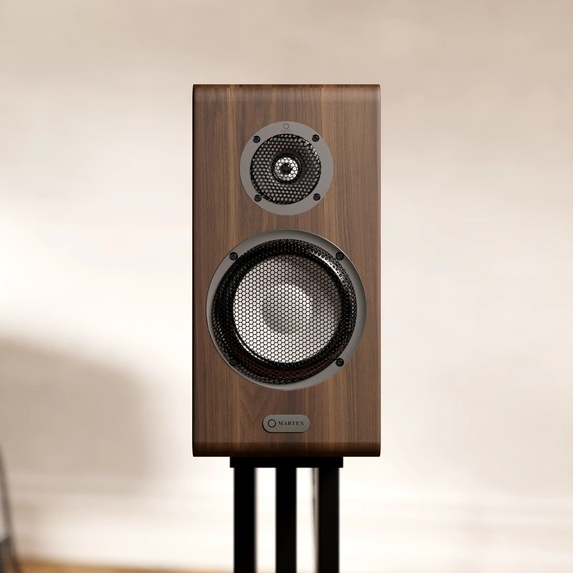 MARTEN Oscar Duo Standmount Loudspeakers Matte Walnut - DOUGLAS HIFI