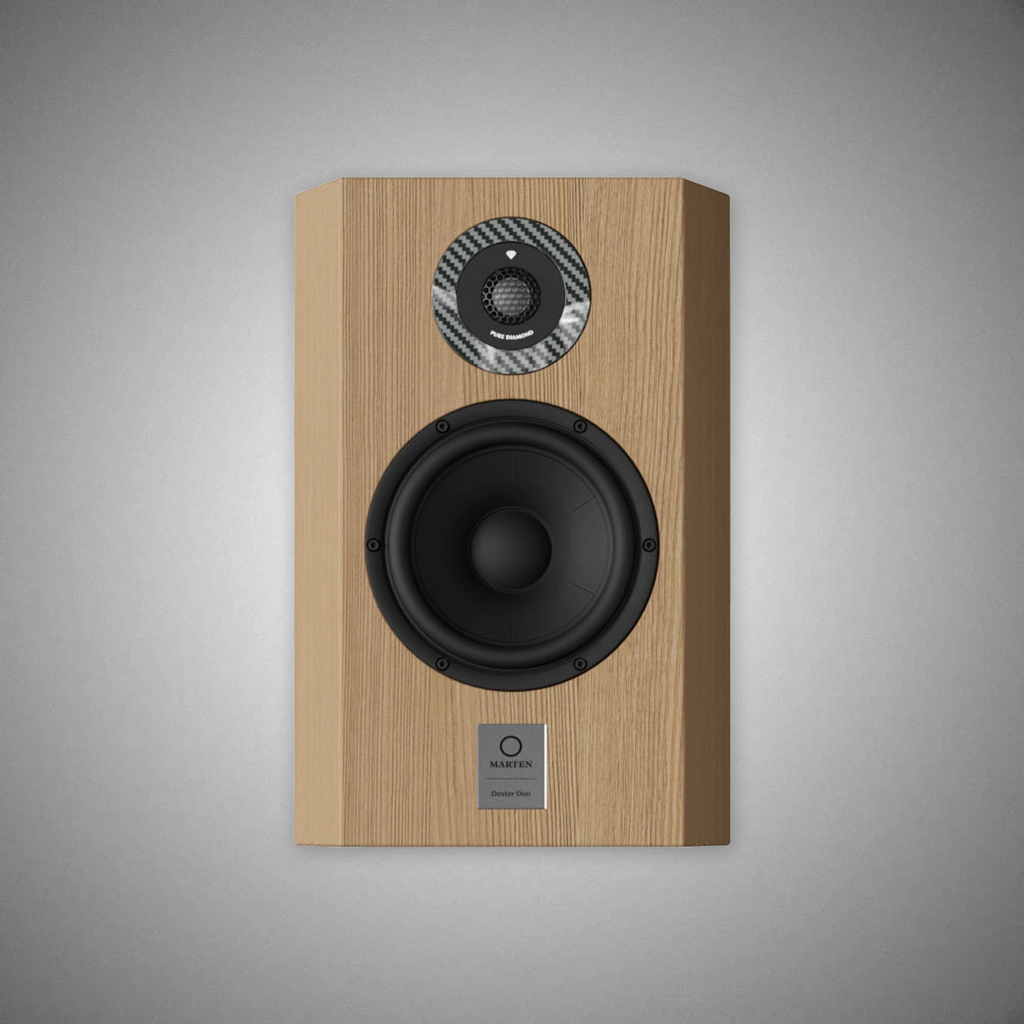 MARTEN DEXTER DUO Speakers no Stands True Grain Oak - DOUGLAS HIFI