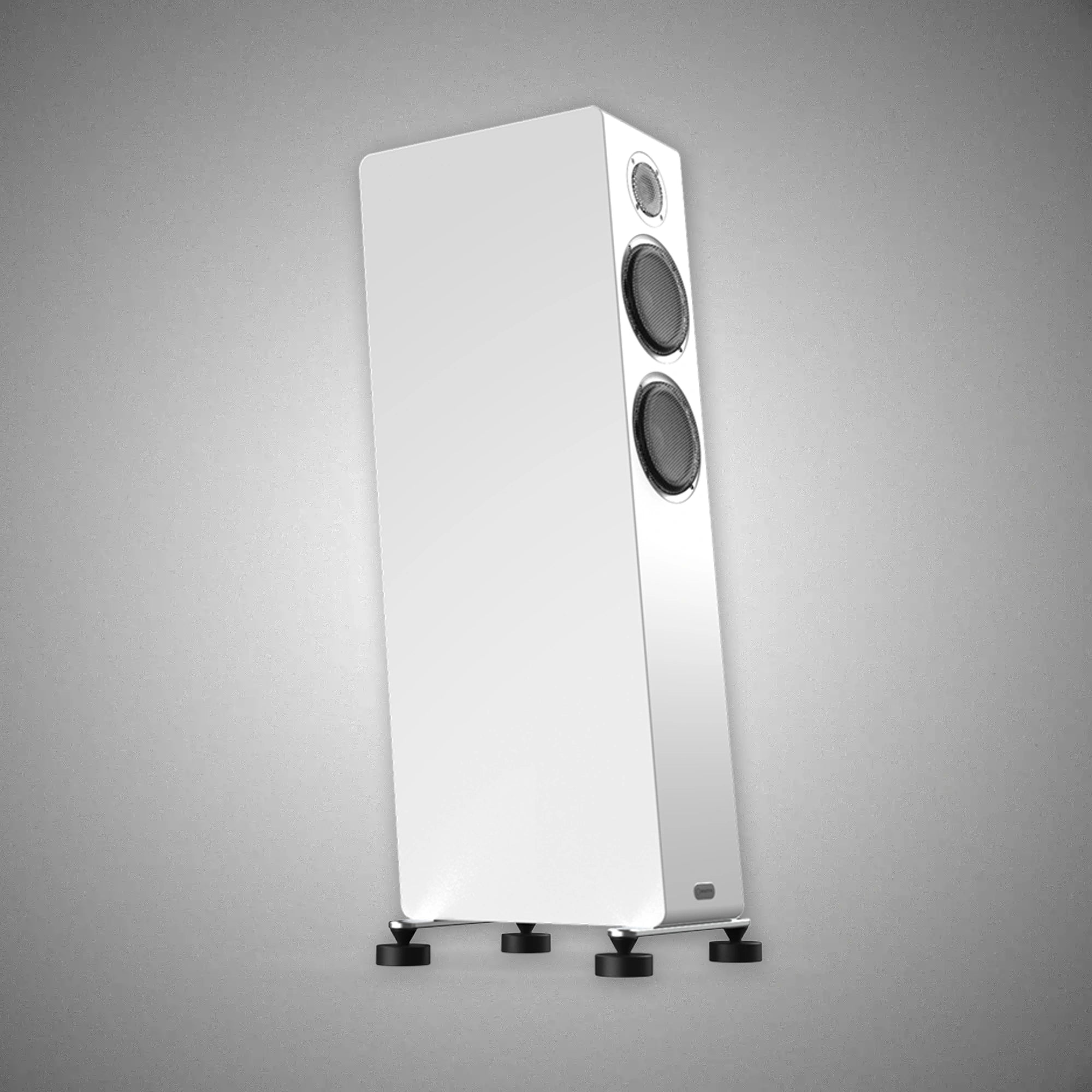 MARTEN Oscar Trio Floorstanding Speakers Piano White - DOUGLAS HIFI
