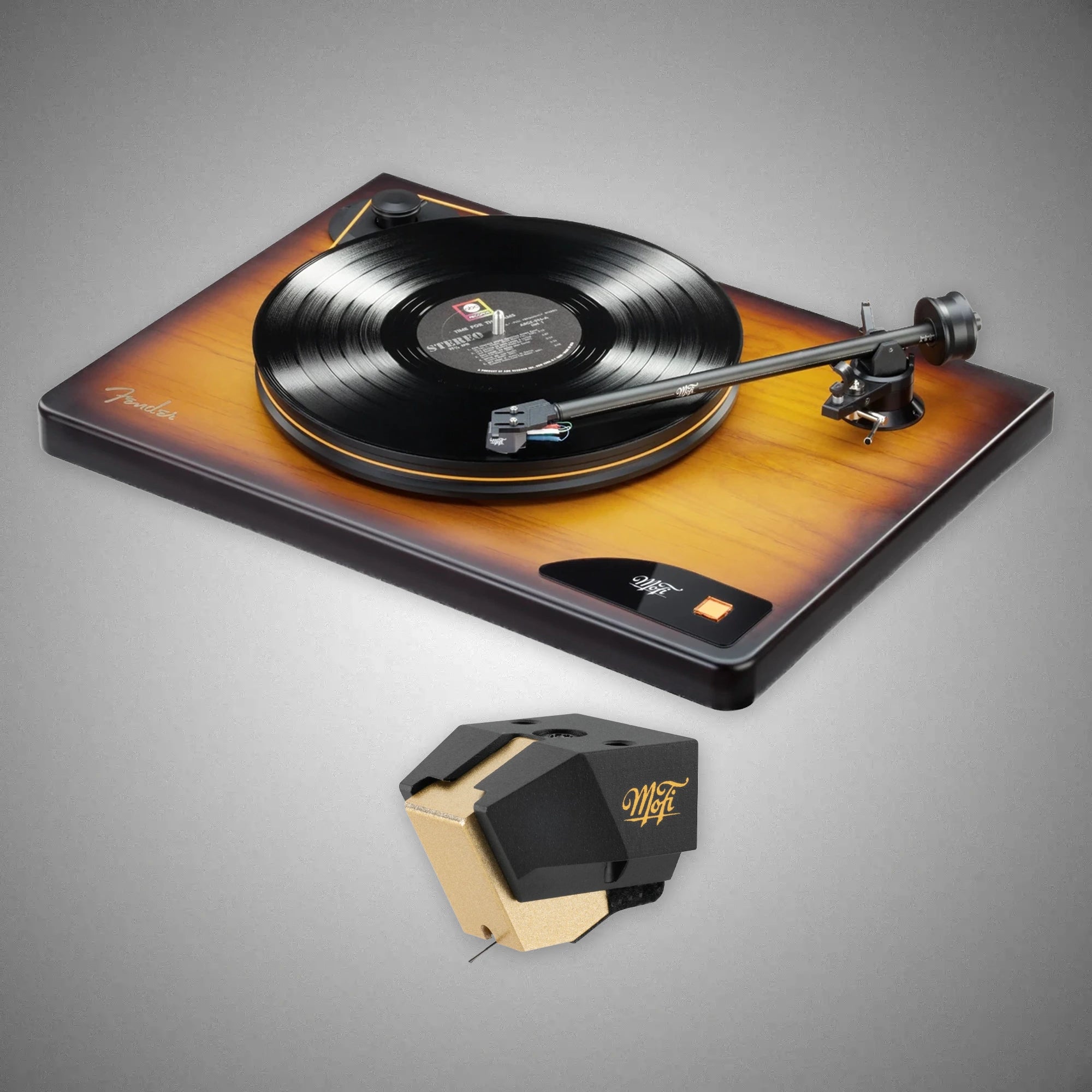 MOFI ELECTRONICS x Fender American Vintage Turntable with UltraGold Cart - DOUGLAS HIFI