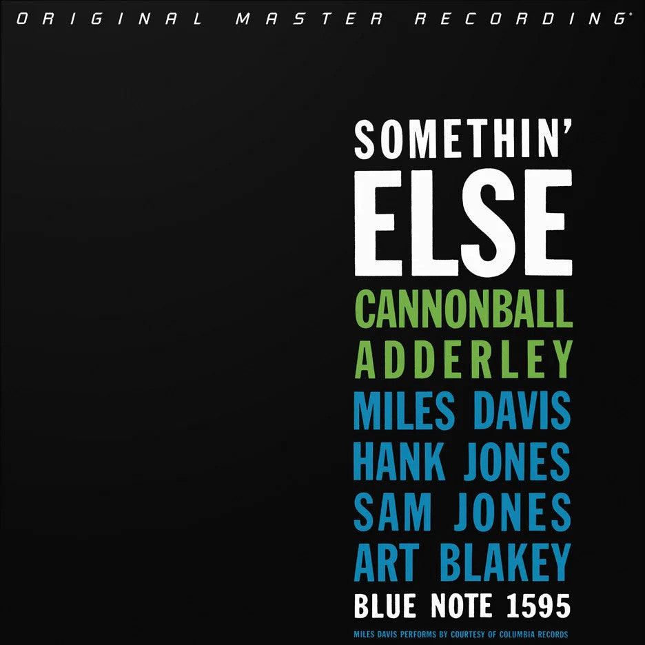 MoFi SACD - Cannonball Adderley "Somethin' Else" - DOUGLAS HIFI