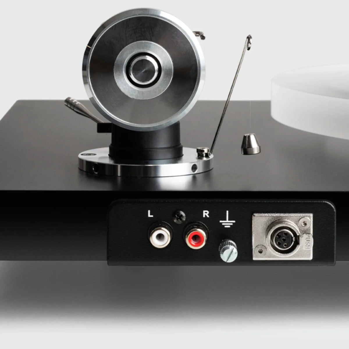 PRO-JECT Debut Reference 10 Turntable Rear - DOUGLAS HIFI