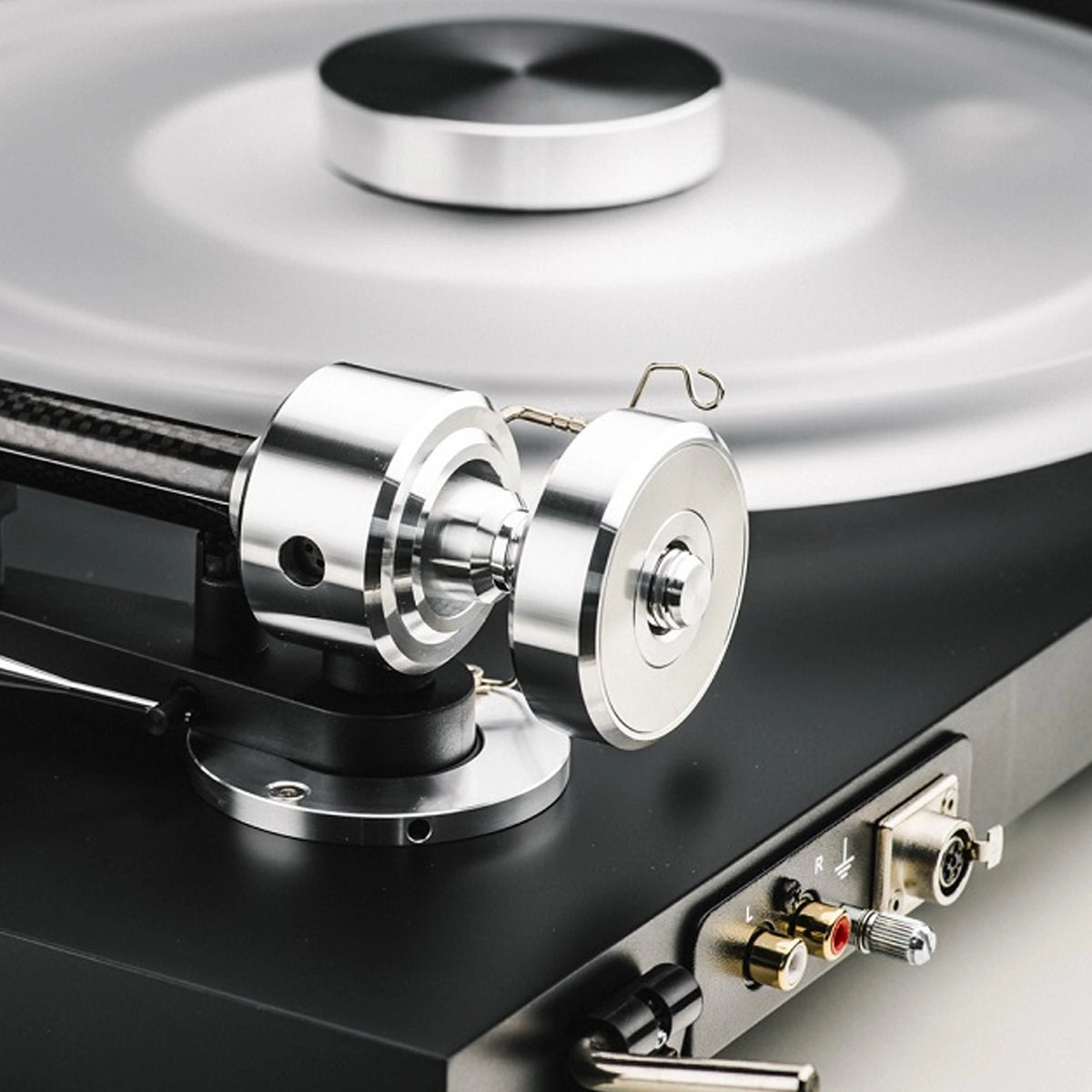 PRO-JECT Debut Reference 10 Turntable Rear of Tonearm - DOUGLAS HIFI