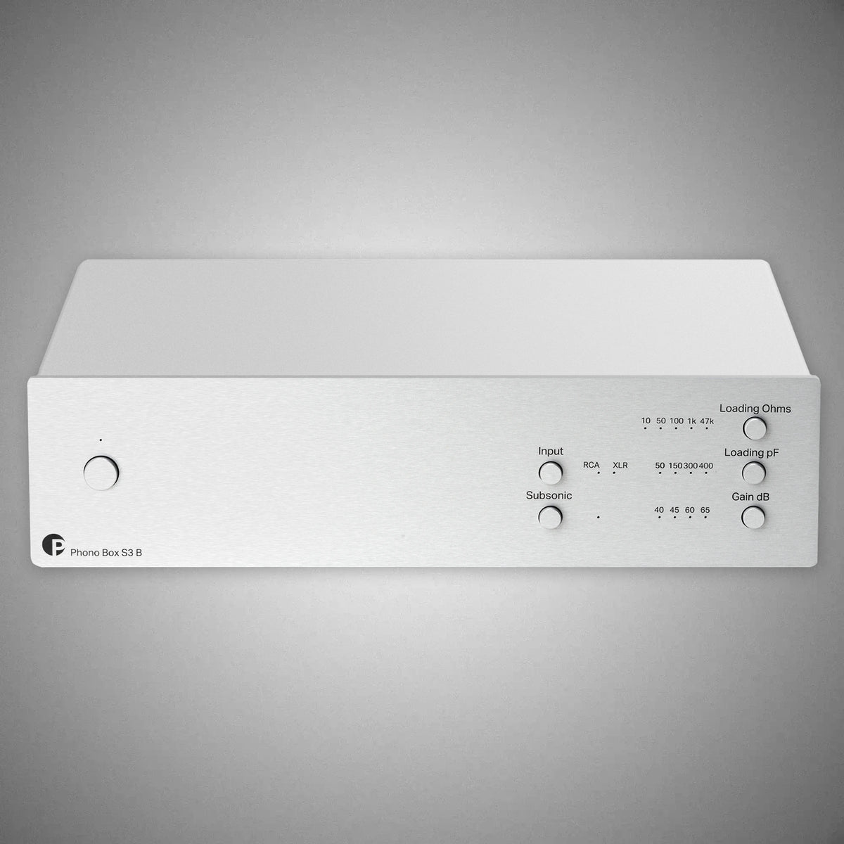 PRO-JECT Phono Box S3 B Phono Preamplifier Silver - DOUGLAS HIFI
