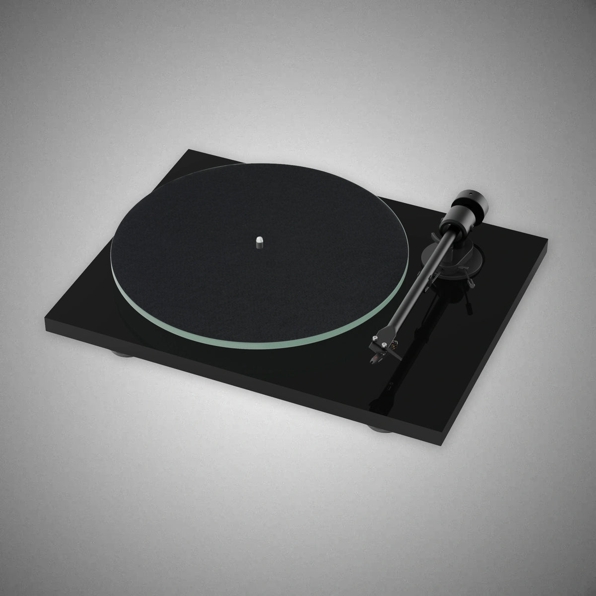 PRO-JECT T1 EVO Phono Turntable Piano Black - DOUGLAS HIFI