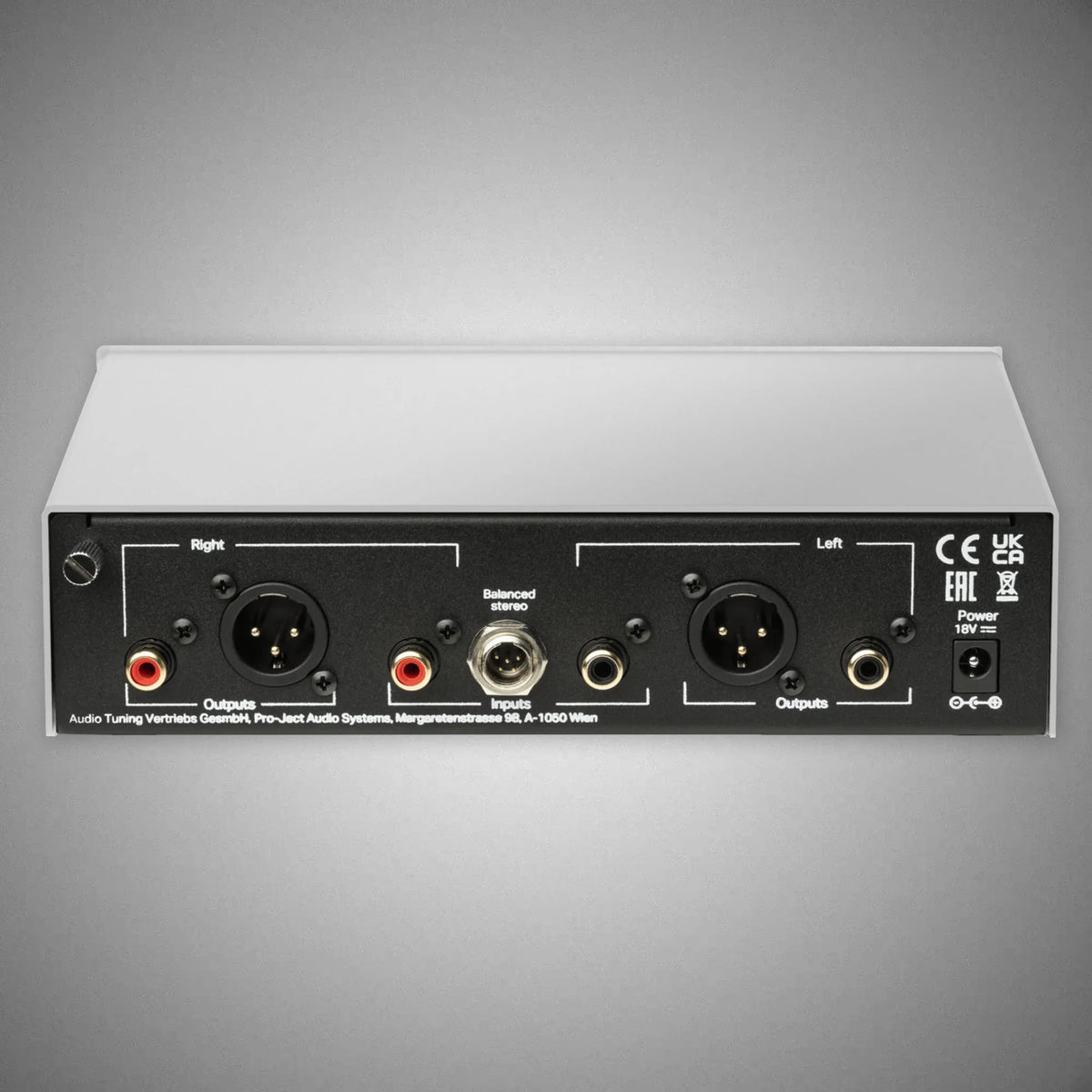 PRO-JECT Phono Box S3 B Phono Preamplifier Rear - DOUGLAS HIFI