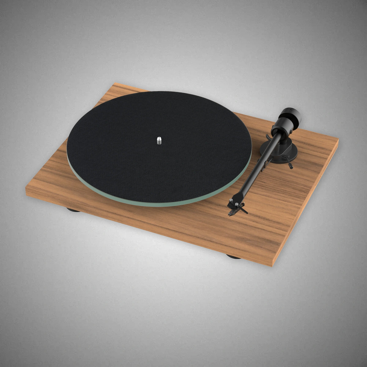 PRO-JECT T1 EVO Phono Turntable Walnut - DOUGLAS HIFI.webp