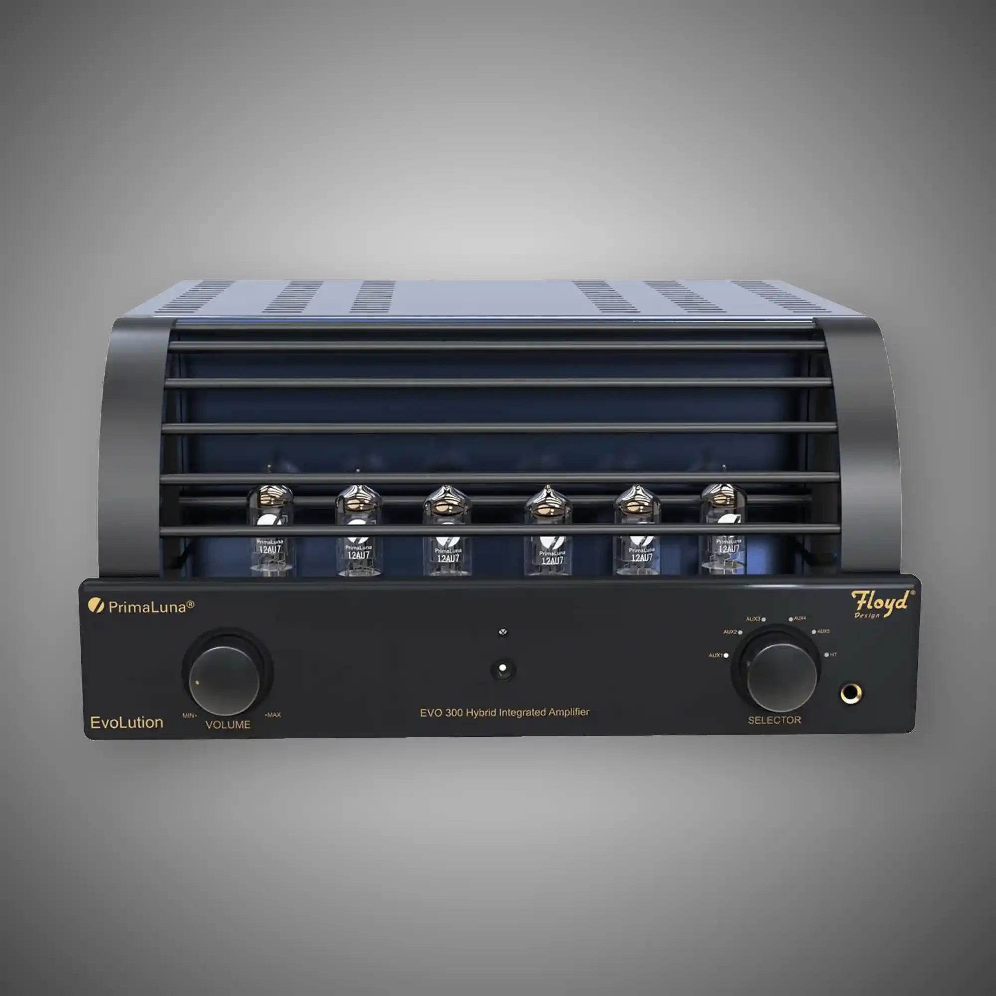 PrimaLuna EVO 300 Hybrid Amplifier (BLACK Front) - DOUGLAS HIFI