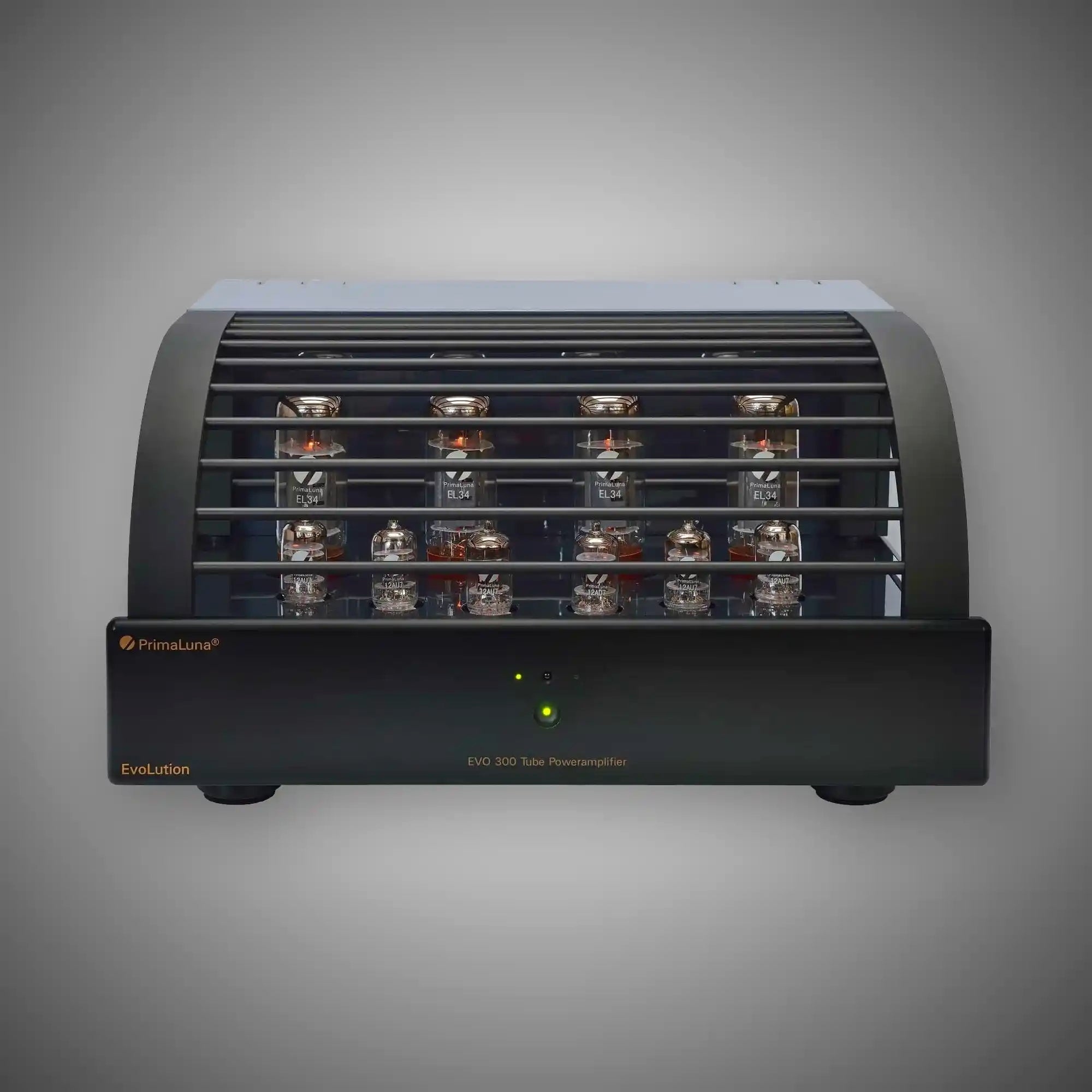 PrimaLuna EVO 300 Power Amplifier (BLACK Front) - DOUGLAS HIFI