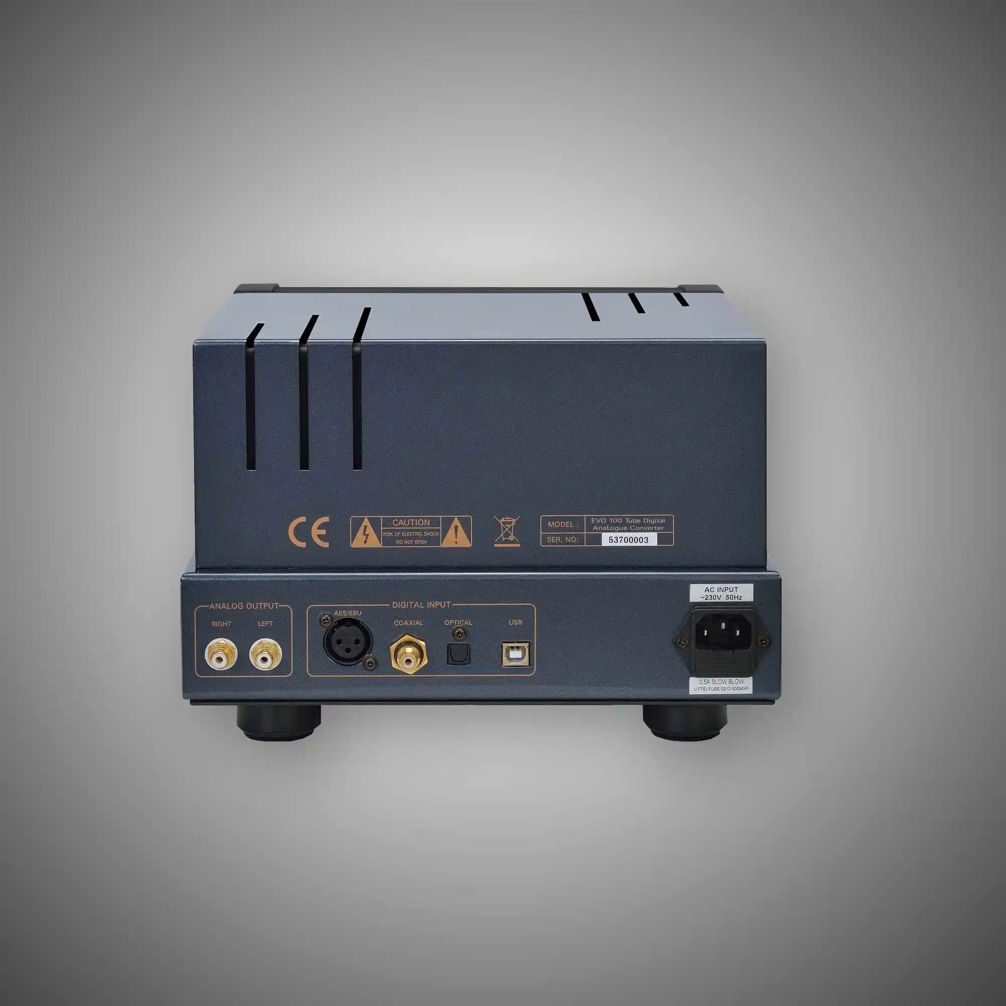 PrimaLuna EVO 100 DAC (BLACK Rear) - DOUGLAS HIFI