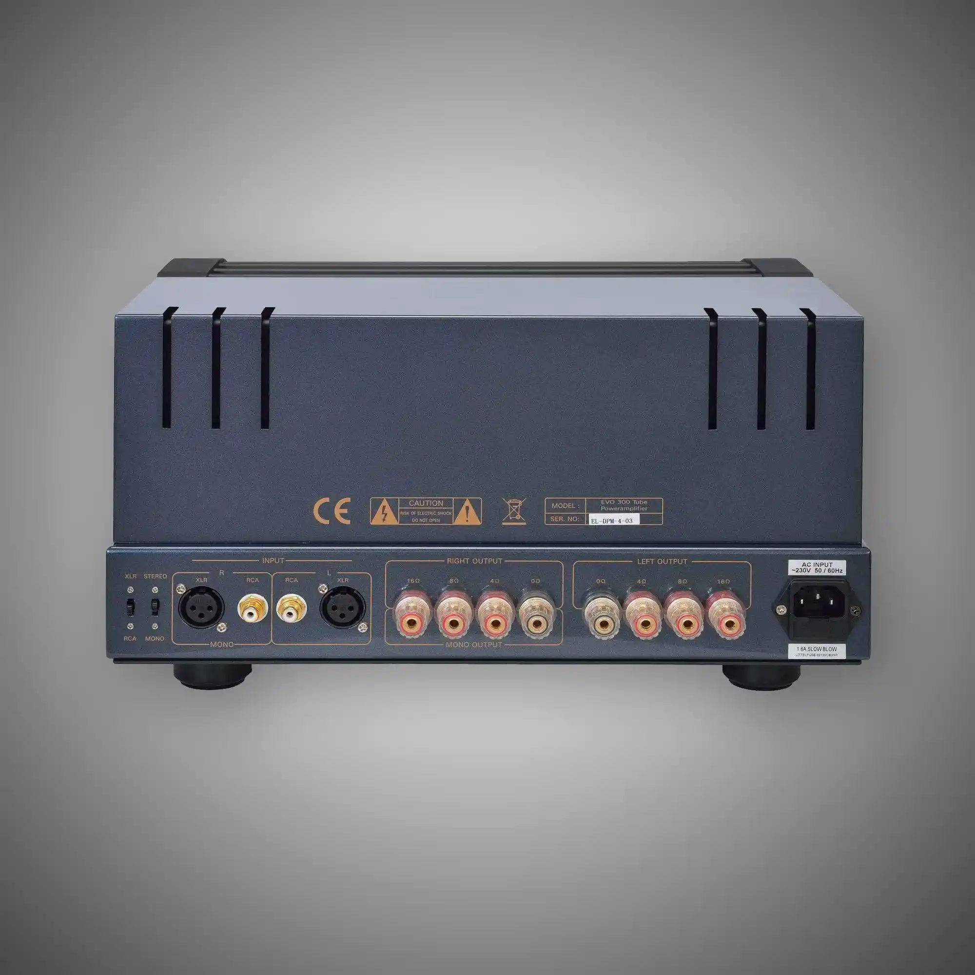 PrimaLuna EVO 300 Power Amplifier (Rear) - DOUGLAS HIFI