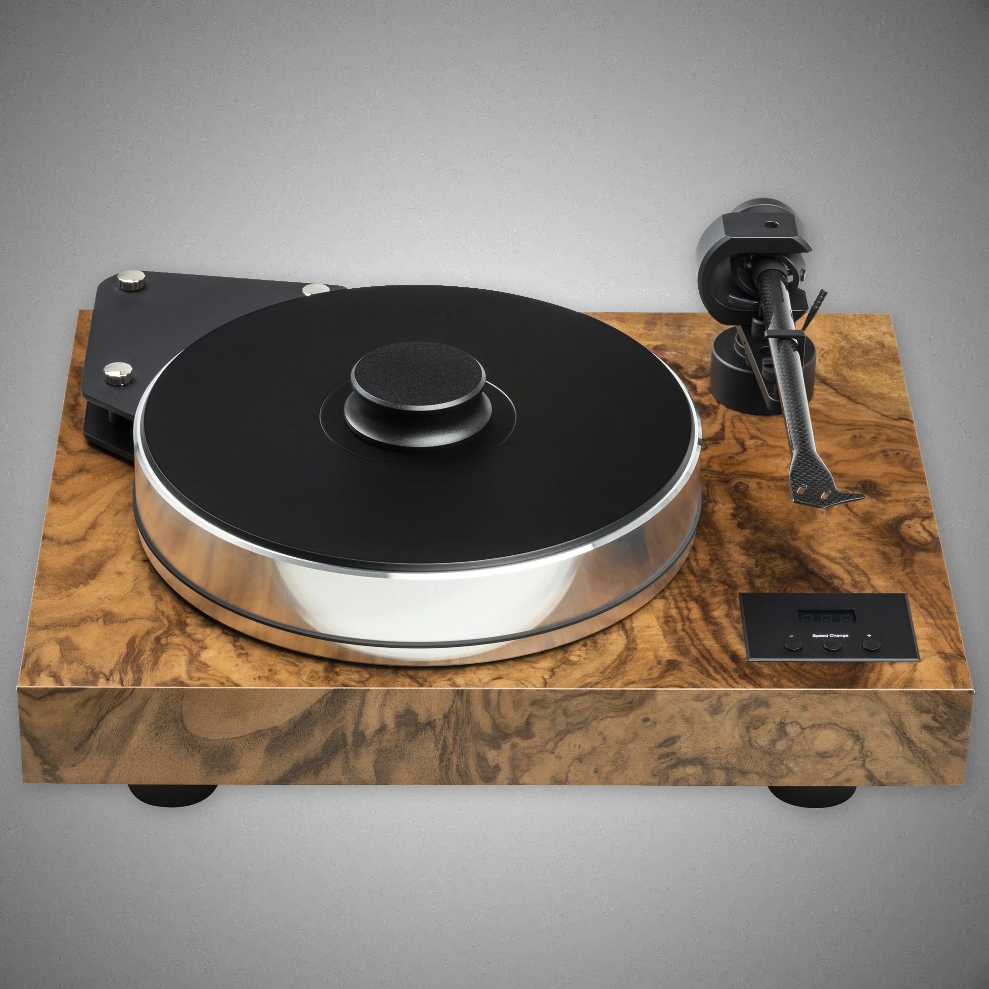 Pro-Ject Xtension 10 Evolution Turntable Walnut Burl Satin NO CART - DOUGLAS HIFI
