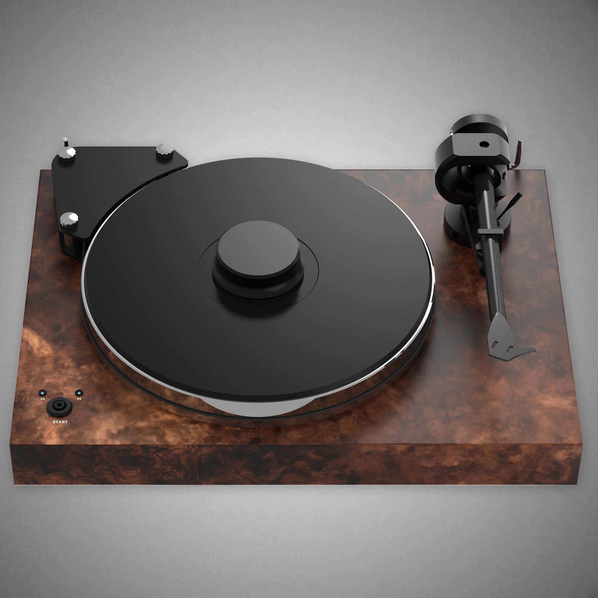 Pro-Ject Xtension 9 Evolution Turntable Walnut Burl Satin - DOUGLAS HIFI