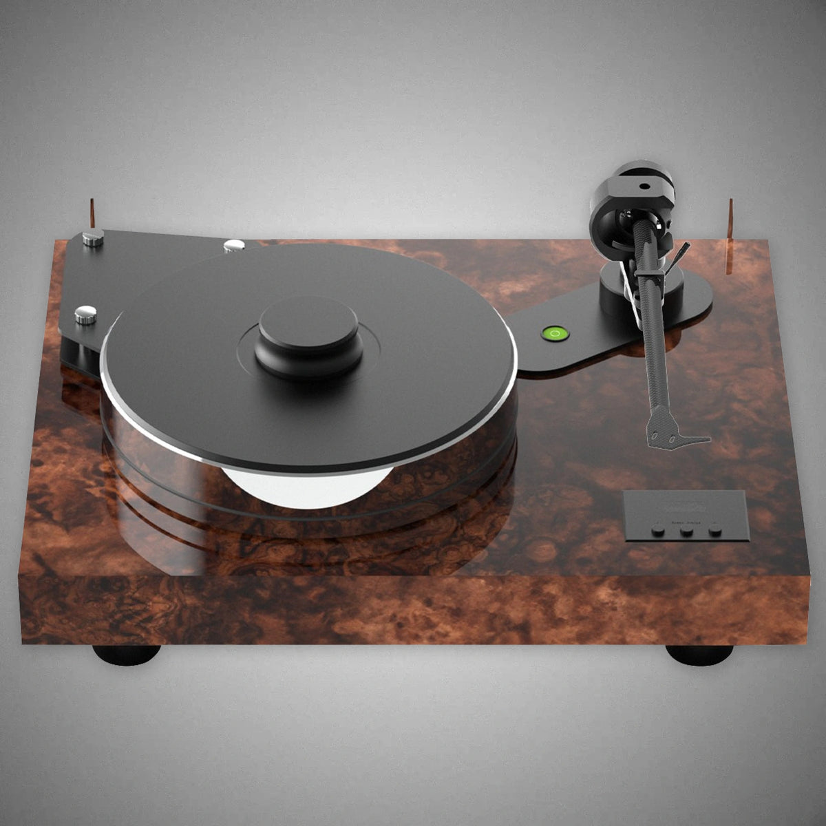 ProJect Xtension 12 Evolution Turntable Walnut Burl Gloss - DOUGLAS HIFI