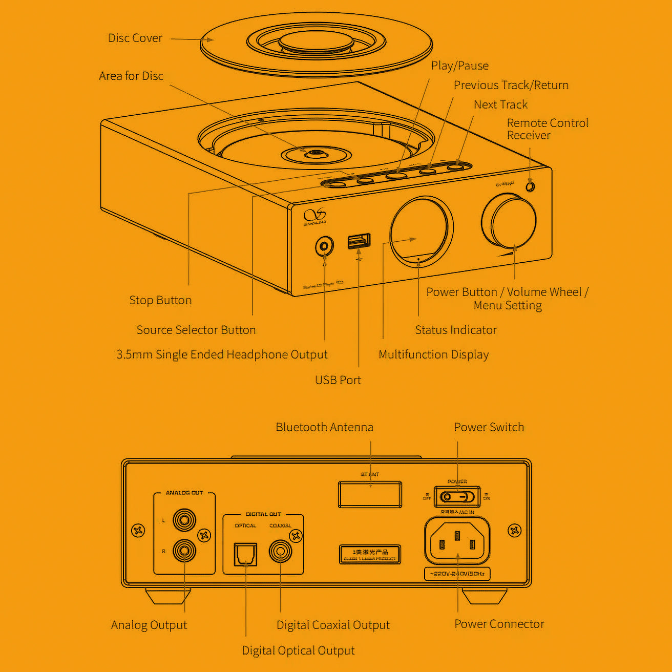 Shanling EC3 CD Player
