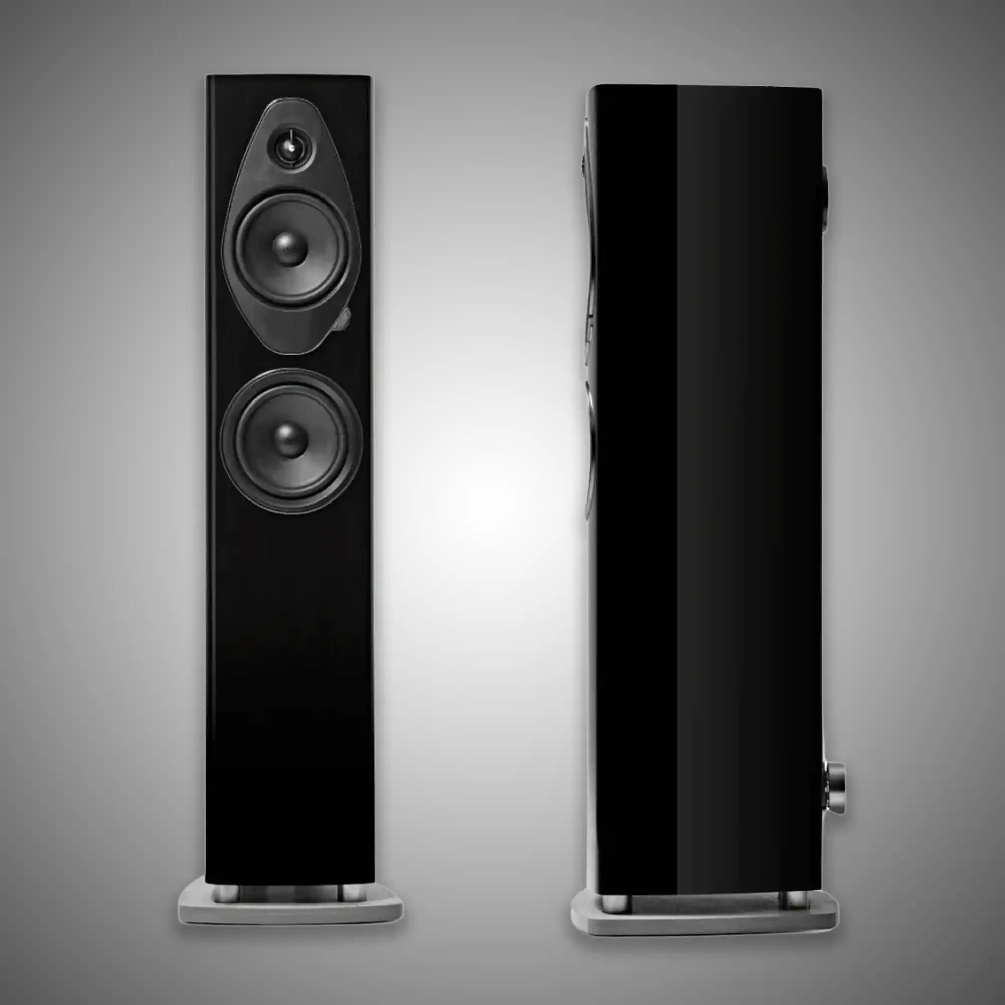 Sonus Faber Sonetto III Floorstanding Loudspeaker Black - Douglas Hifi Perth