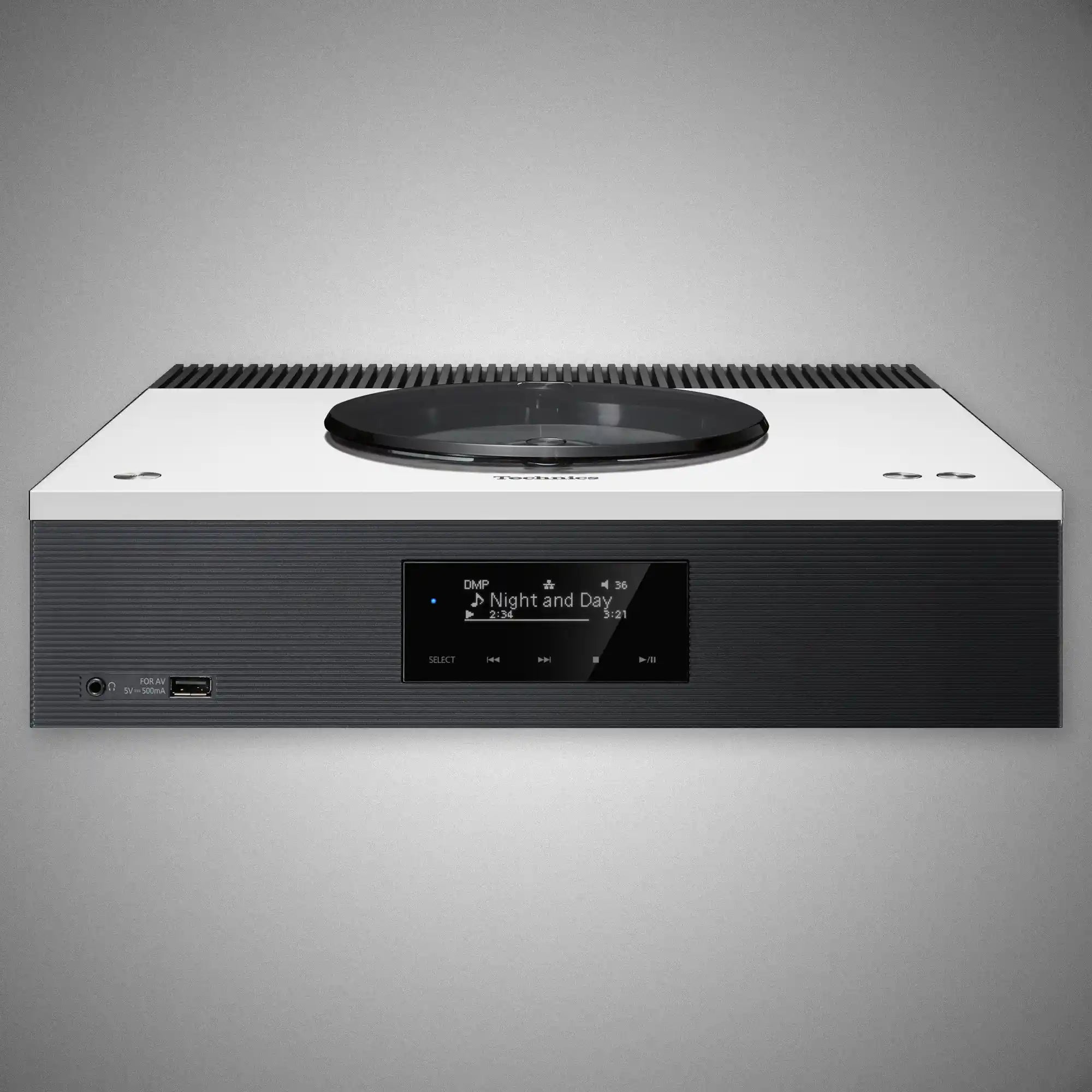 TECHNICS SA-C600 Premium Class CD Streaming Receiver & Amplifier Black/White - DOUGLAS HIFI
