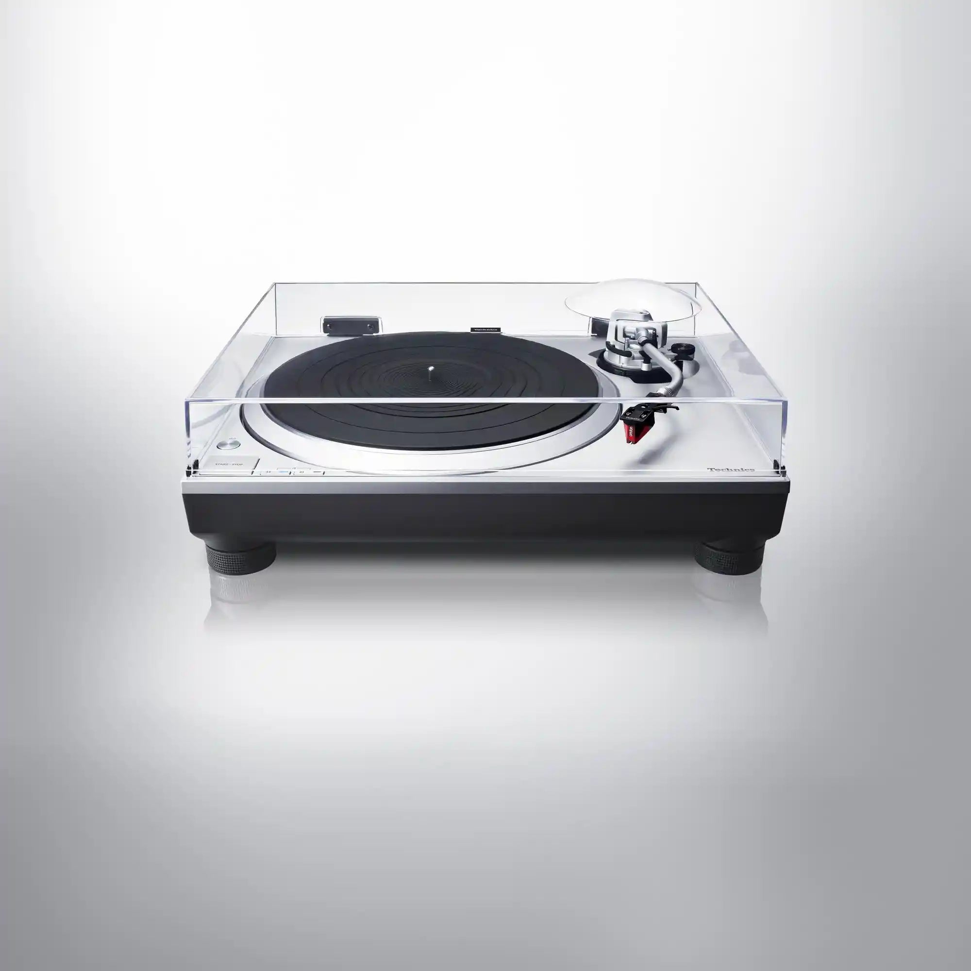 TECHNICS SL-1500C Premium Turntable (Silver with Lid) - DOUGLAS HIFI