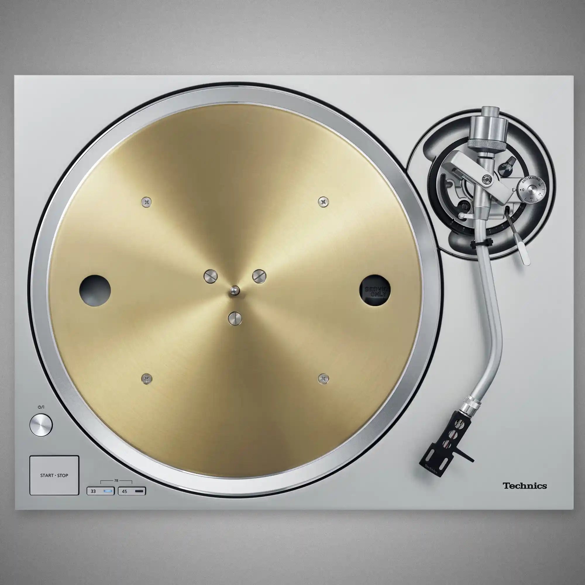 TECHNICS SL-1300G Grand Class Turntable (Silver Top) - DOUGLAS HIFI