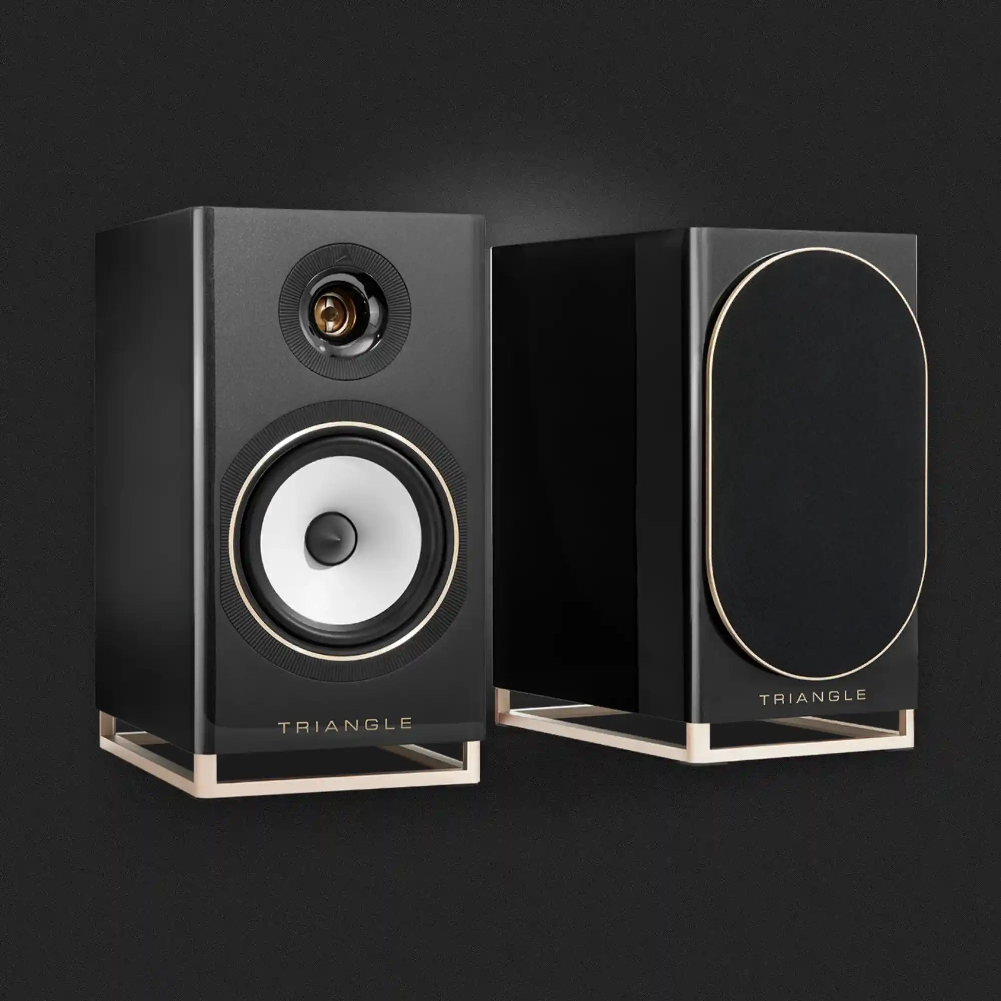TRIANGLE Capella 2 Active Speakers SPACE BLACK - DOUGLAS HIFI