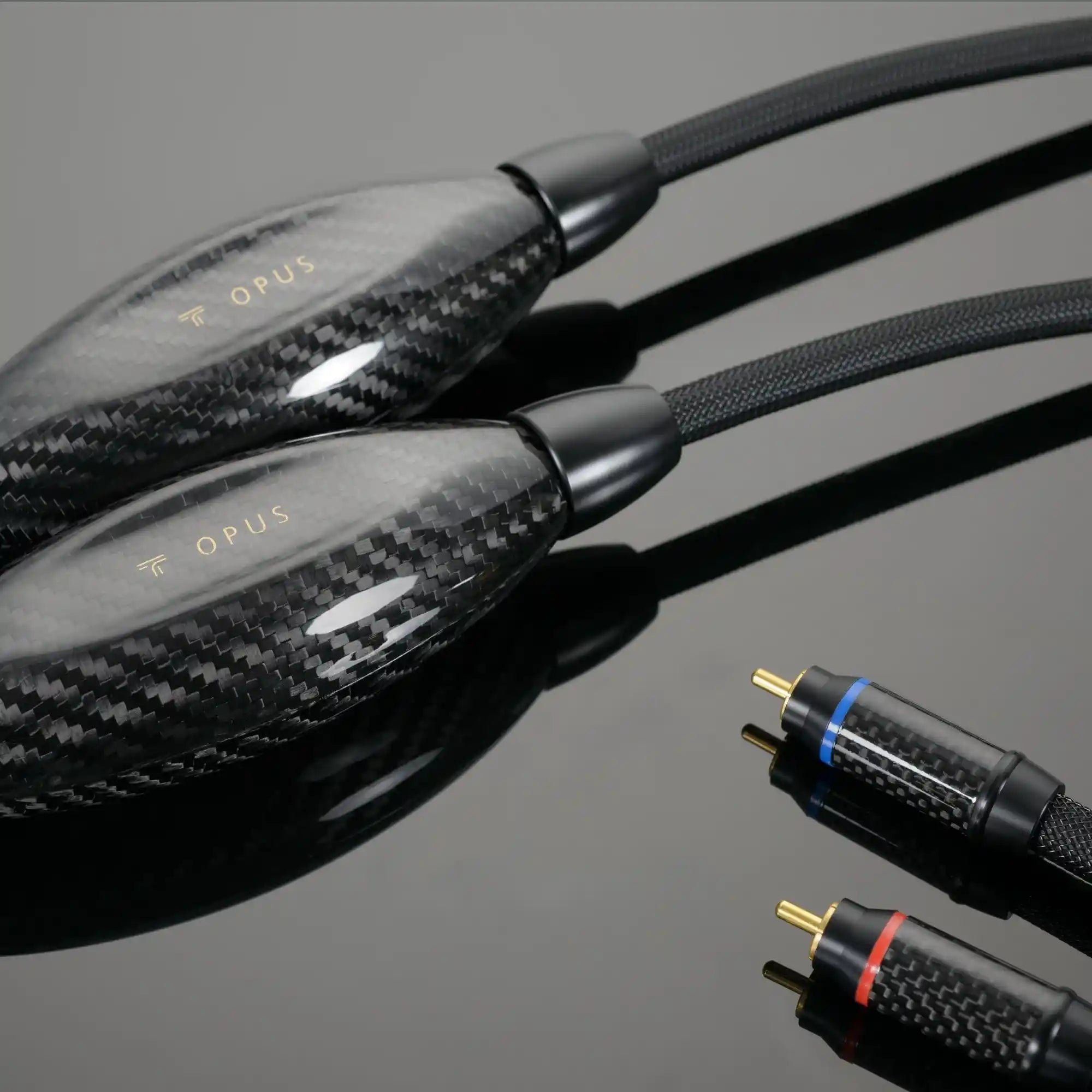 Transparent Audio Opus RCA Interconnect Cable (Close-Up) - DOUGLAS HIFI