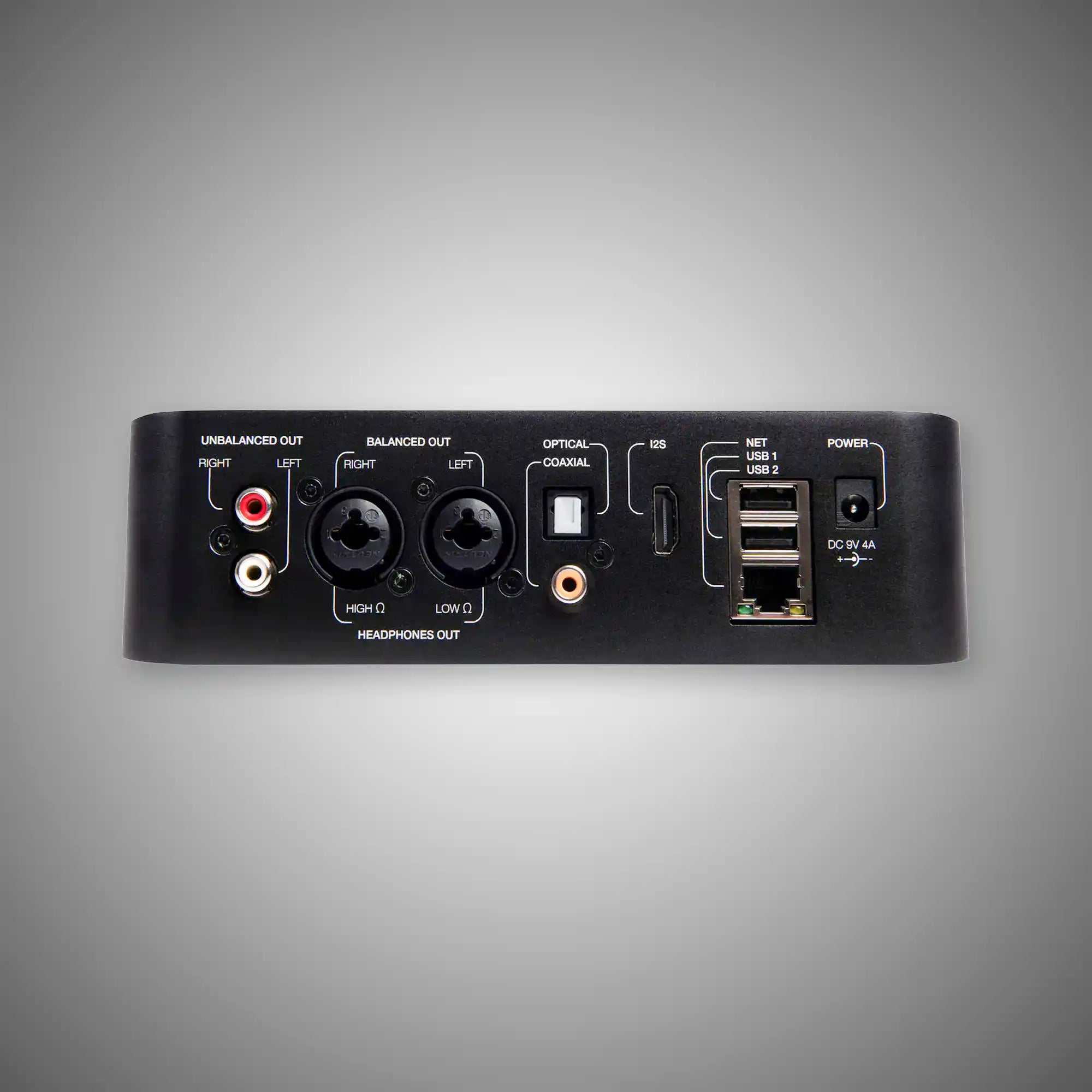 VOLUMIO Motivo - Streaming Headphone Amplifier (Rear) - DOUGLAS HIFI