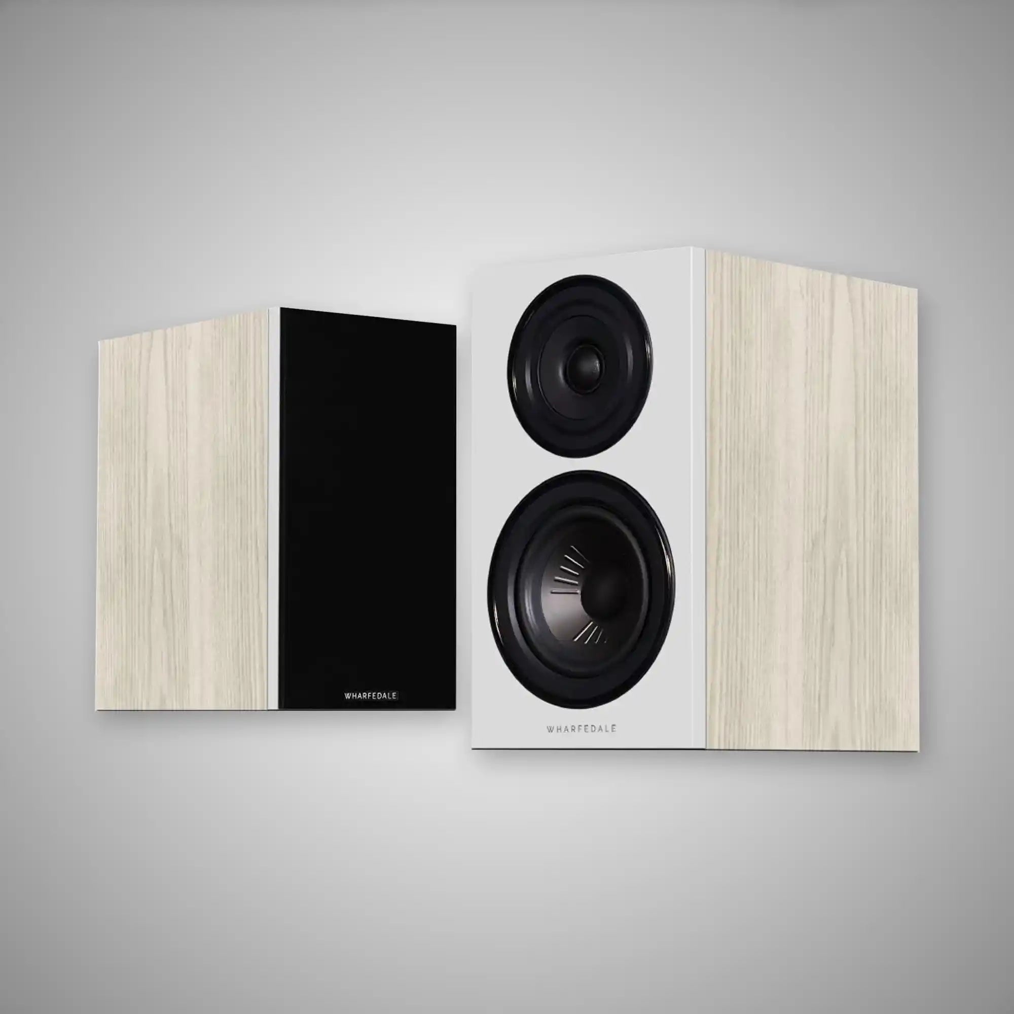 Wharfedale Diamond 12.2 Bookshelf Speakers Light Oak - DOUGLAS HIFI