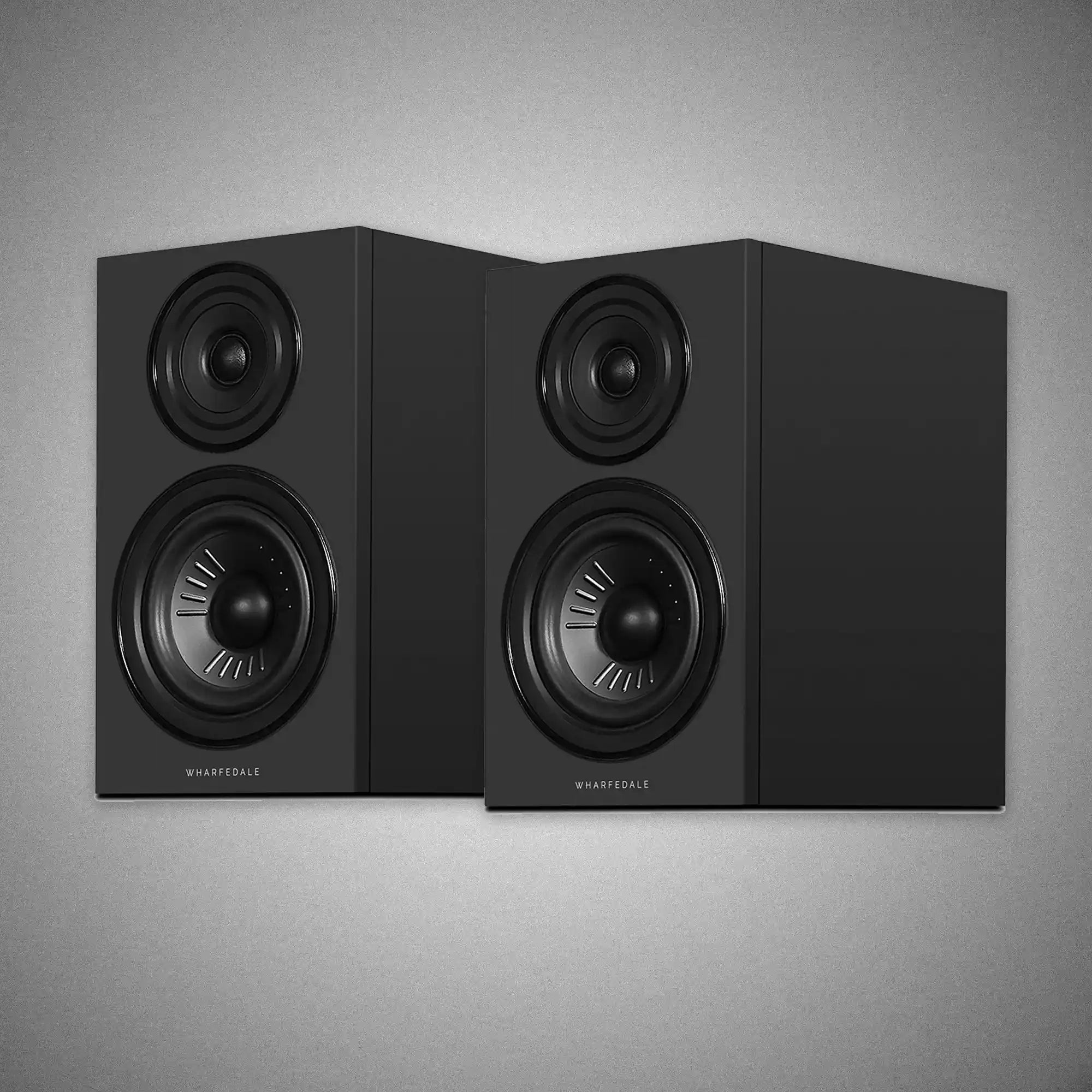 Wharfedale Diamond 12.2i Standmount Loudspeaker Deep Black - DOUGLAS HIFI