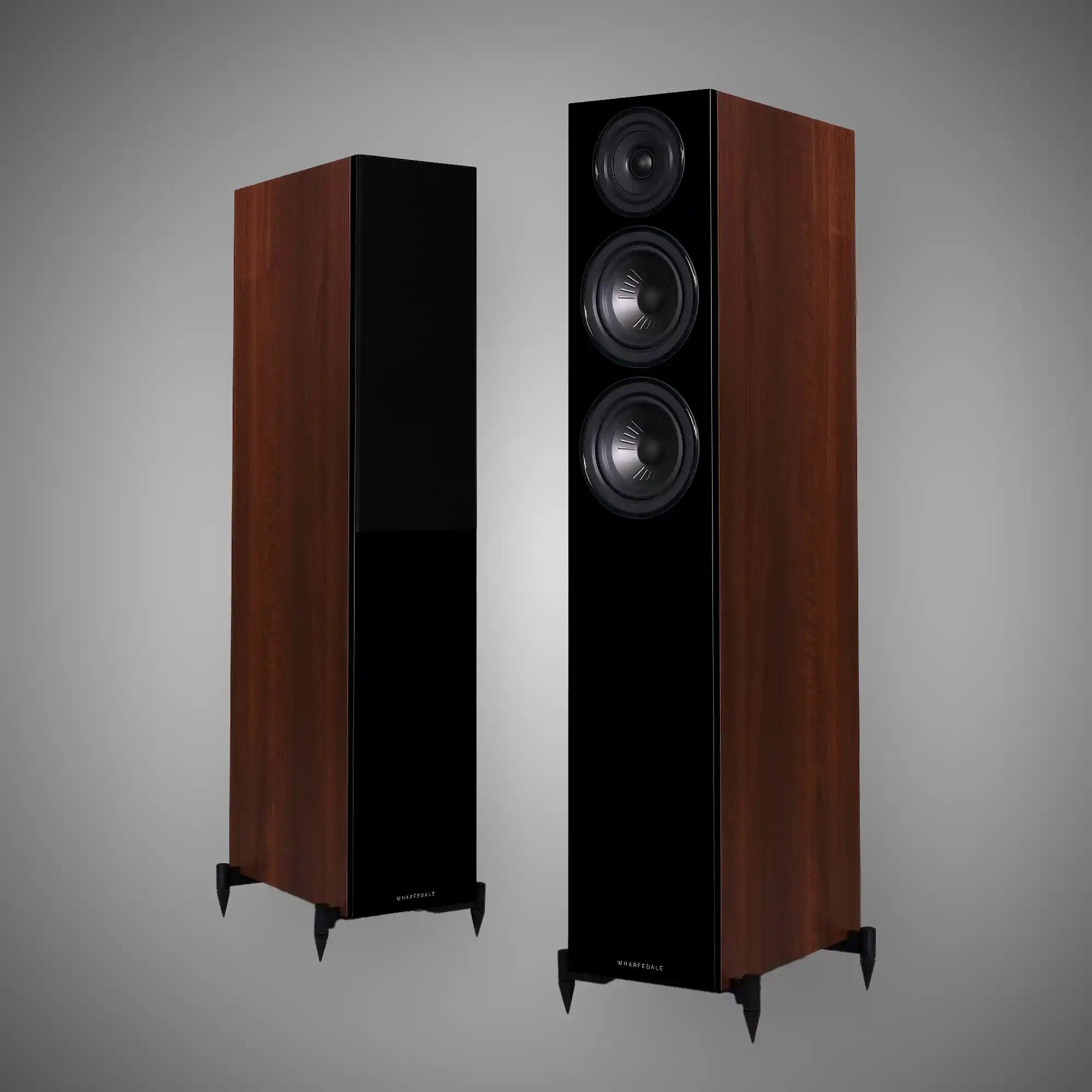 Wharfedale Diamond 12.3 Floorstanding Loudspeakers DARK WALNUT - DOUGLAS HIFI