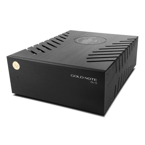 Gold Note PA-10 Power Amplifier Black - Douglas HIfi
