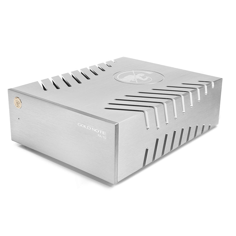 Gold Note PA-10 Power Amplifier Silver - Douglas Hifi