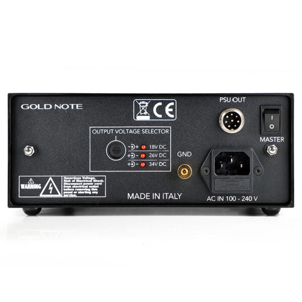 Gold Note PST-10 Power Supply Back - Douglas Hifi