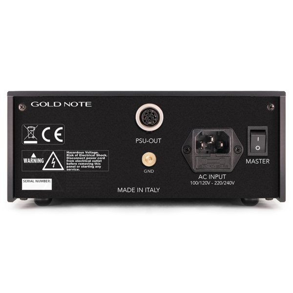 Gold Note PSU-10 EVO Power Supply Back - Douglas Hifi