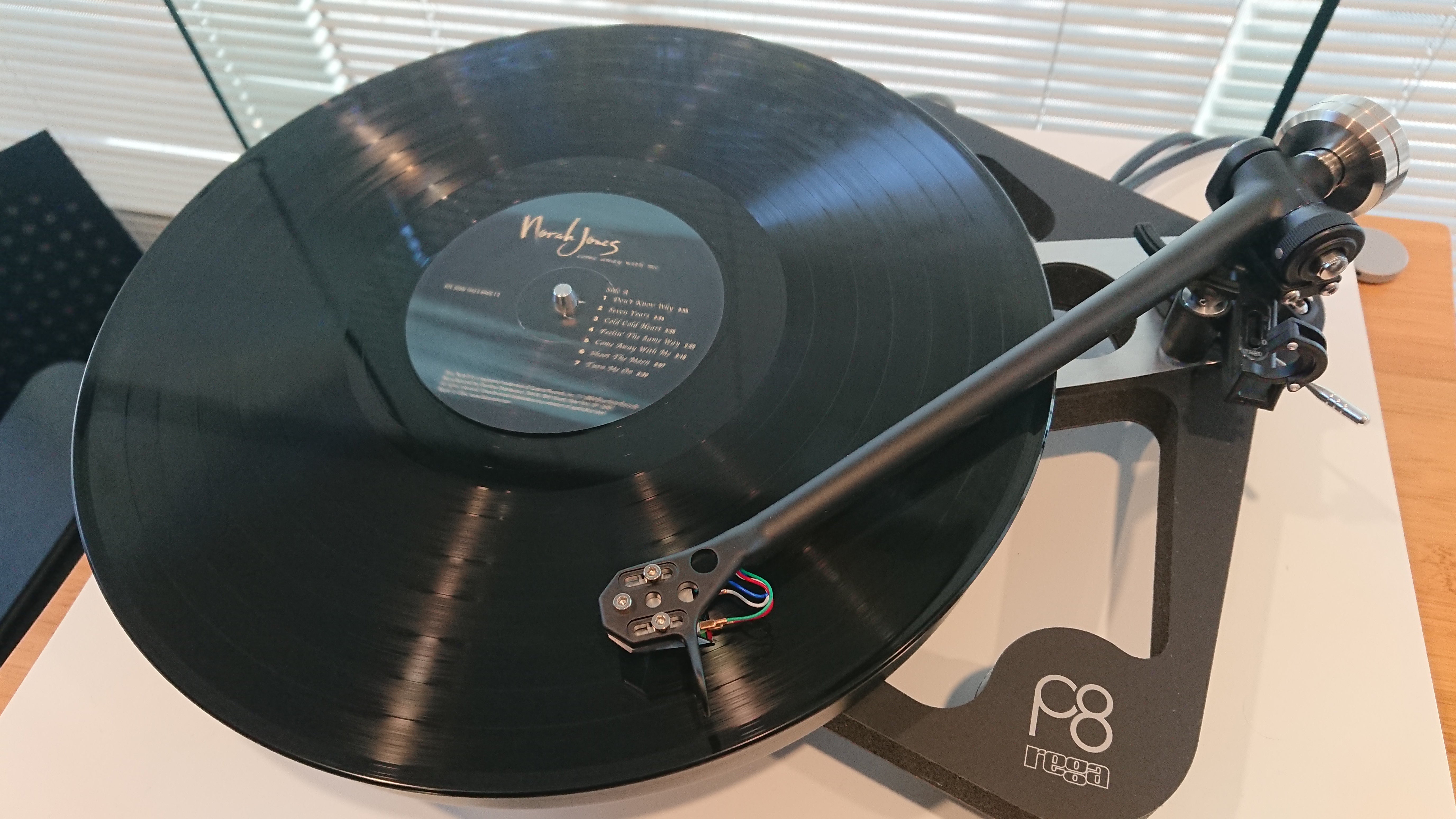 Rega P8 Planar 8 with Apheta 2 - Playing Vinyl 3 - Douglas HiFi Perth