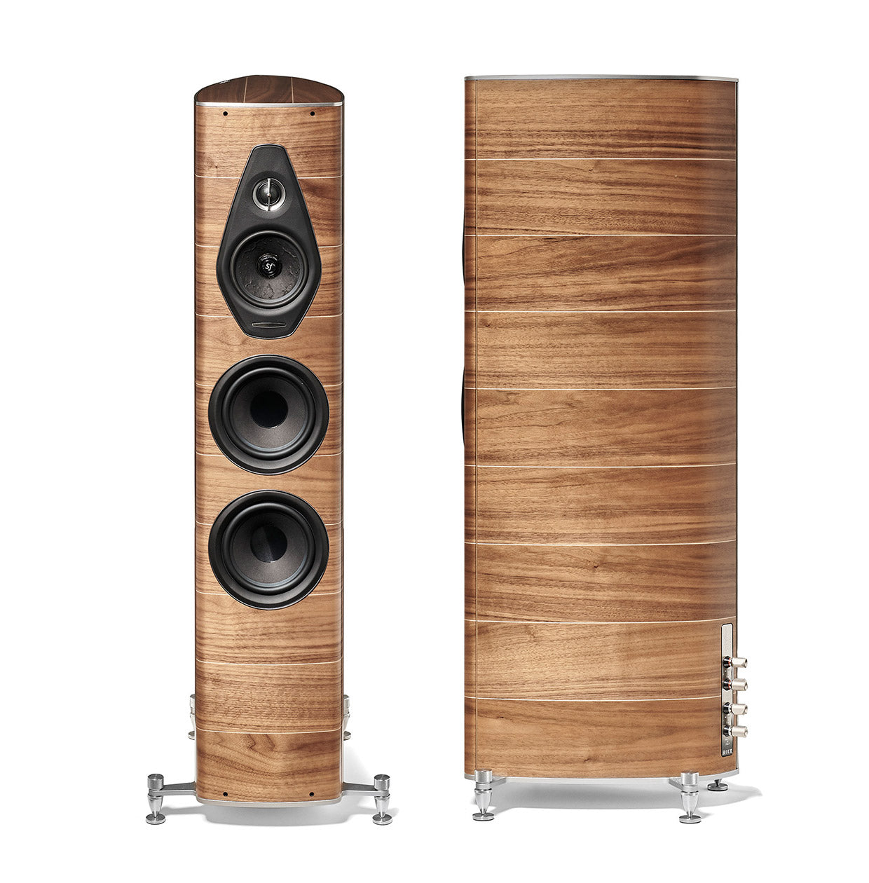 Sonus Faber Olympica Nova III floorstanding Loudspeaker walnut - Douglas HiFi Perth